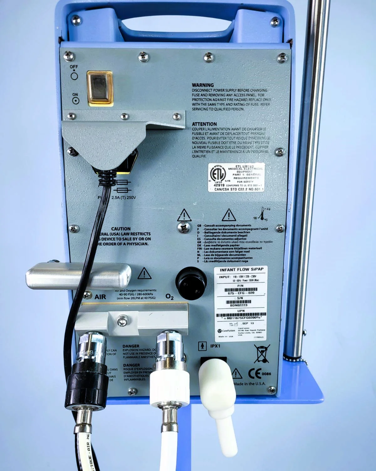 Sipap Machine Sell CPAP CAREFUSION Infant Flow Sipap (France) | Bimedis