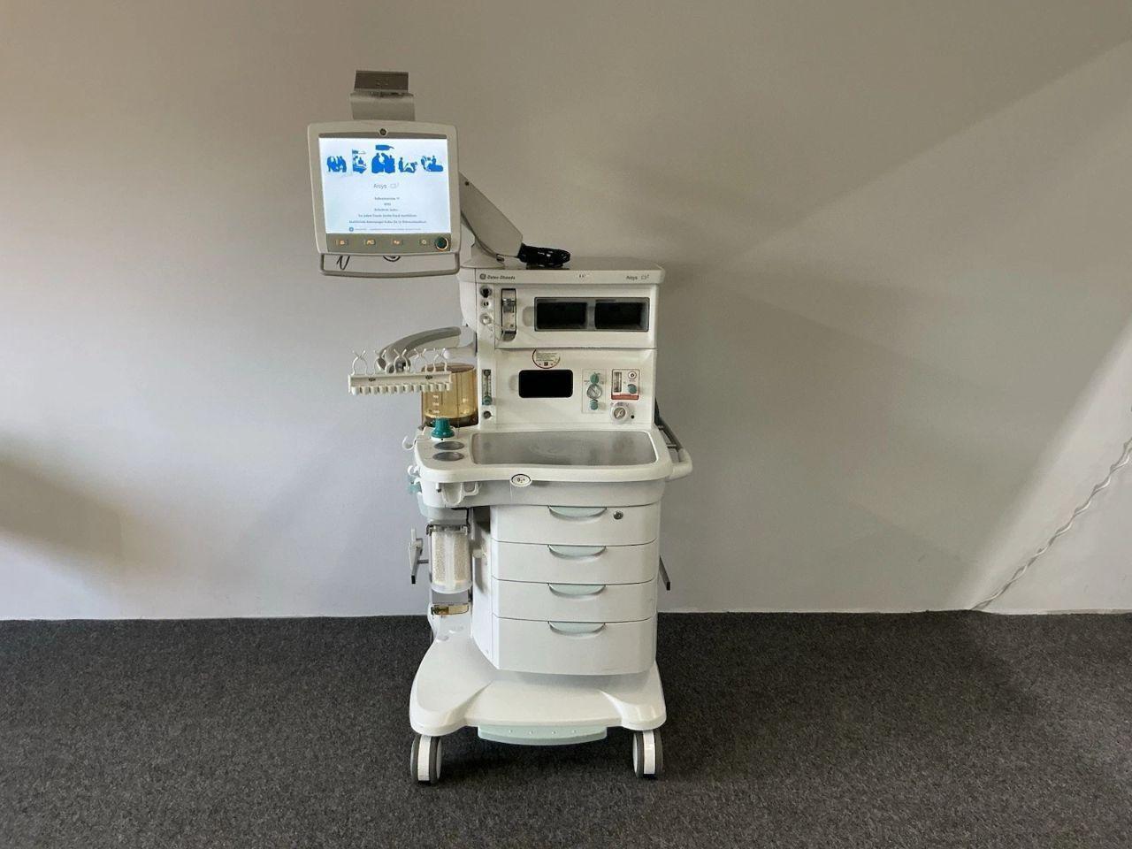 Cs2 Anesthesia Rear Sell Anesthesia Machine GE Aisys CS2 2016 (Germany) | Bimedis