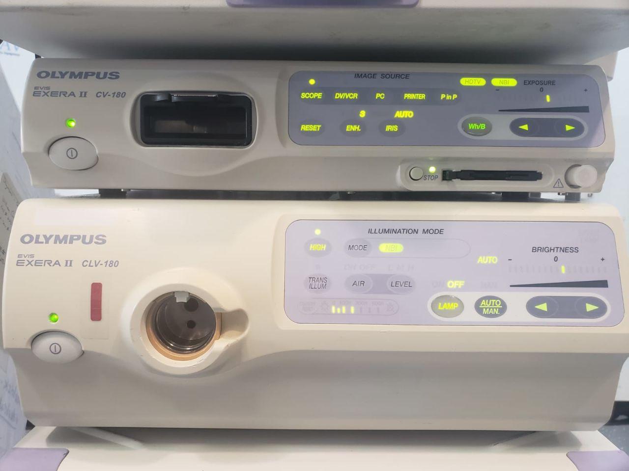 Sell Endoscopy System OLYMPUS Evis Exera II CV-180/CLV-180 (United ...