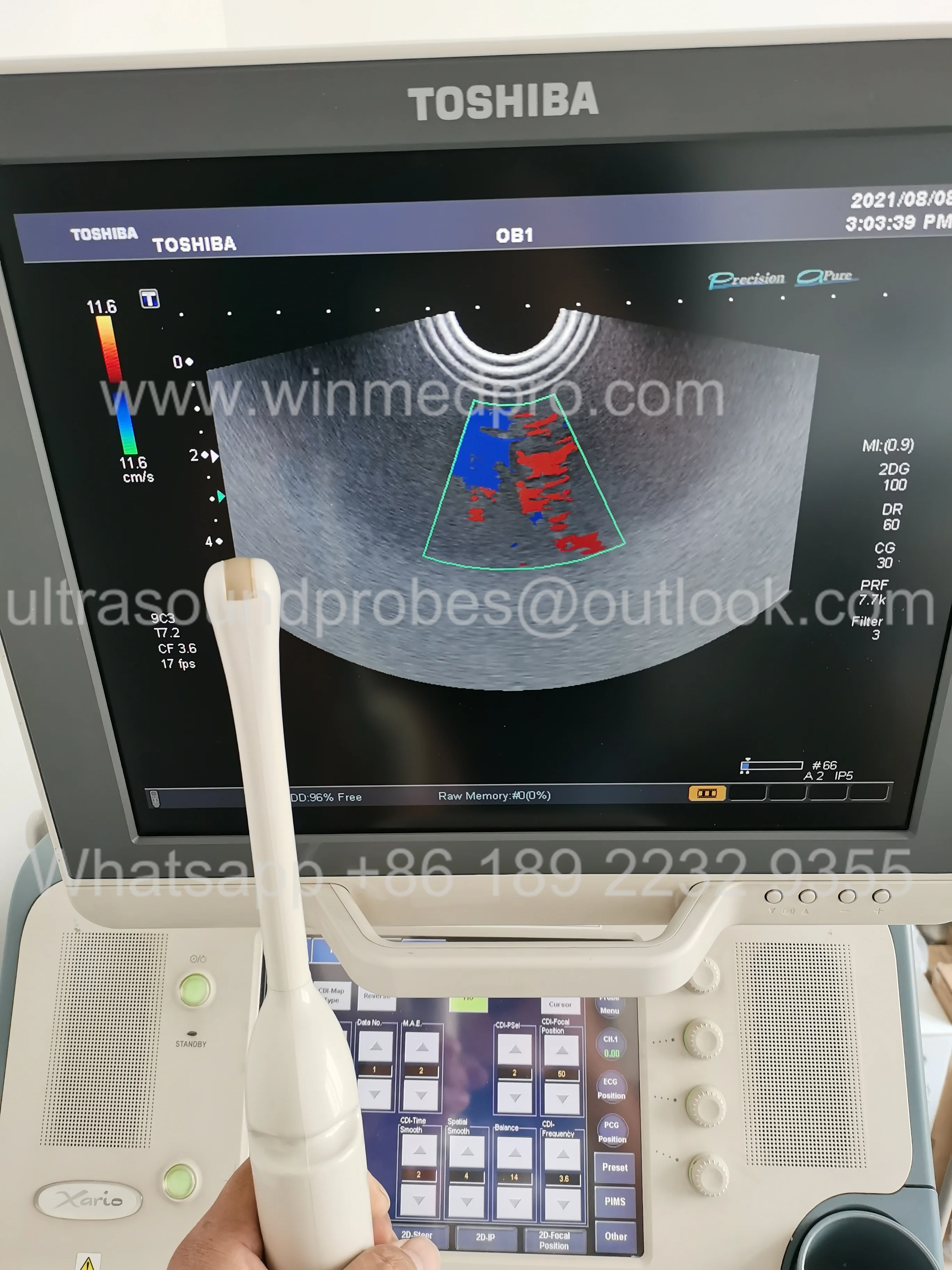 Sell Endocavity probe TOSHIBA 9C3 (PVT-661VT) (China) | Bimedis