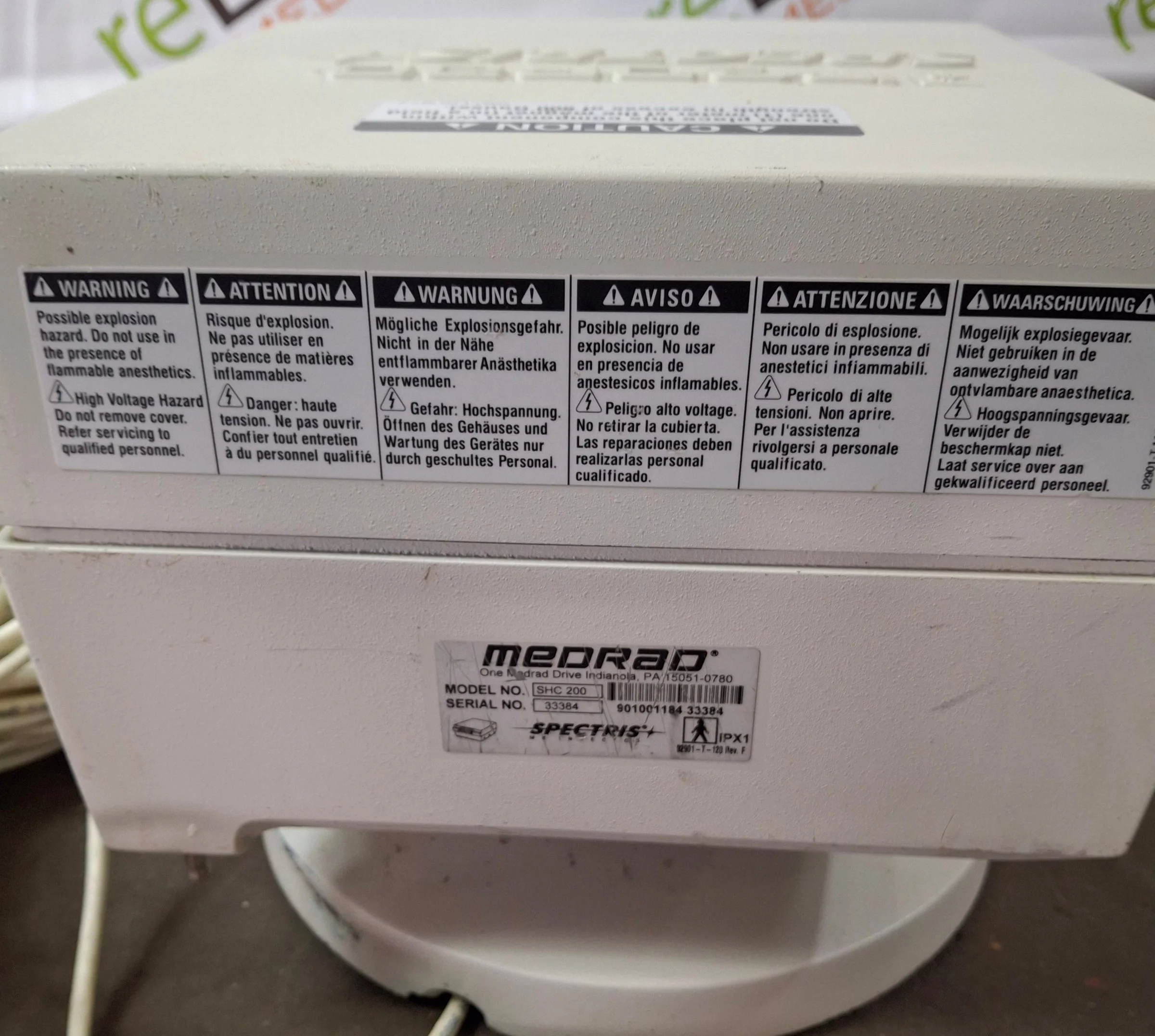 Sell Injector MRI MEDRAD Spectris Solaris (United States) | Bimedis
