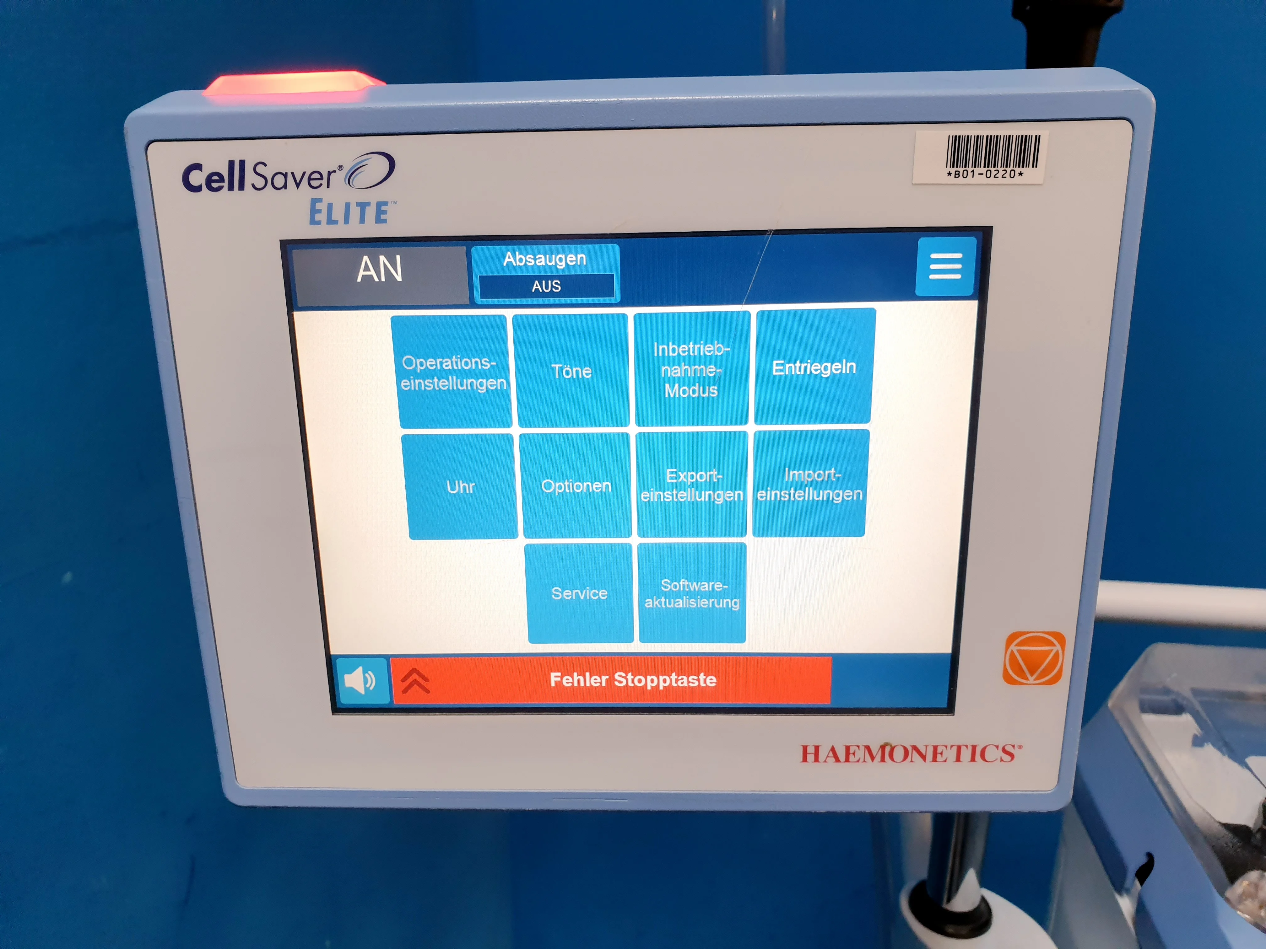 Sell Auto Transfusion System HAEMONETICS Cell Saver Elite (Germany ...