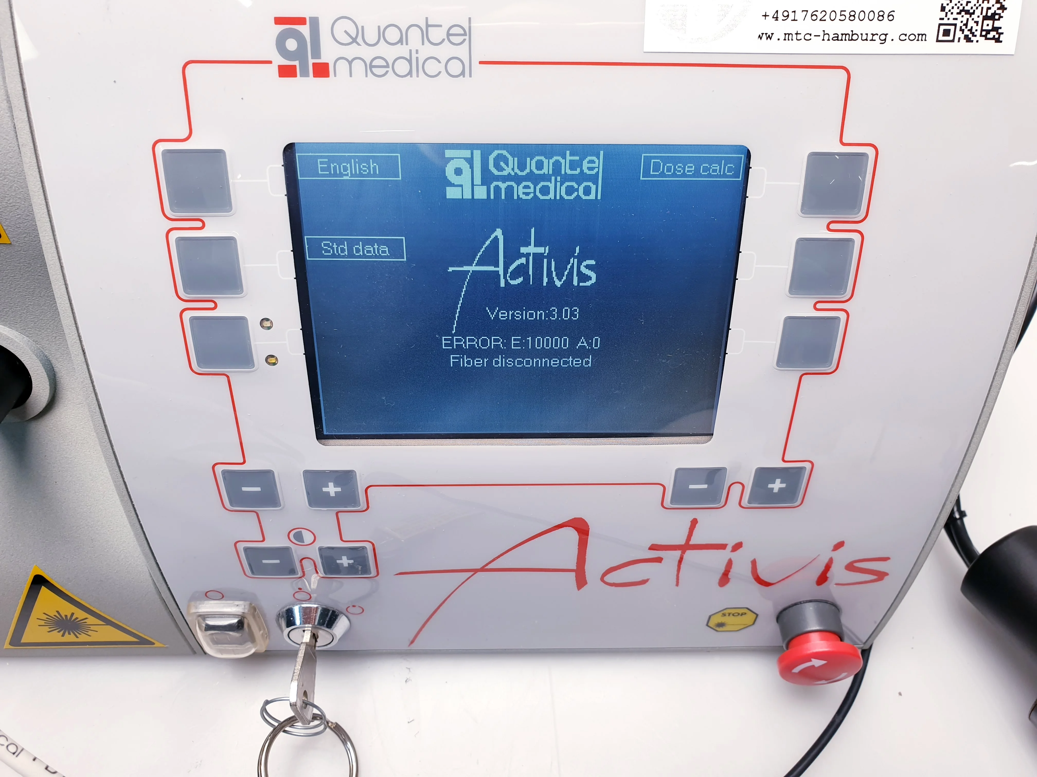 Sell Laser - Green, Red, Yellow QUANTEL MEDICAL Activis (Germany) | Bimedis