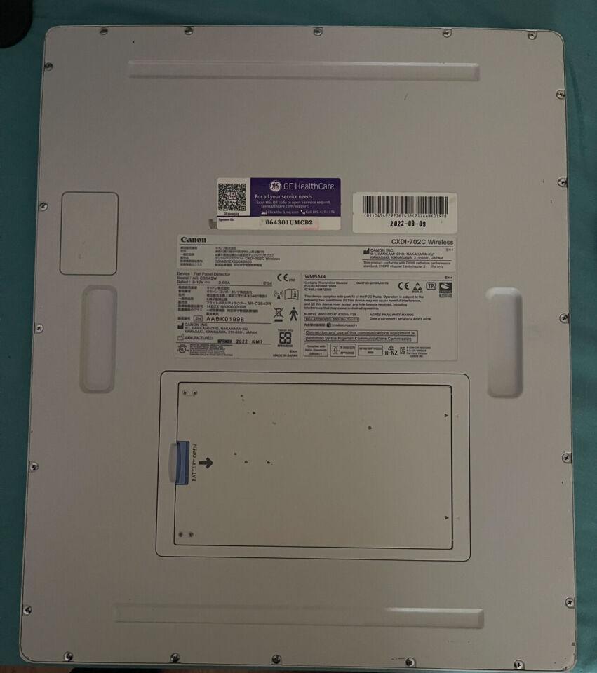 Sell Flat Panel Detector CANON CXDI-702C 2022 (United States) | Bimedis