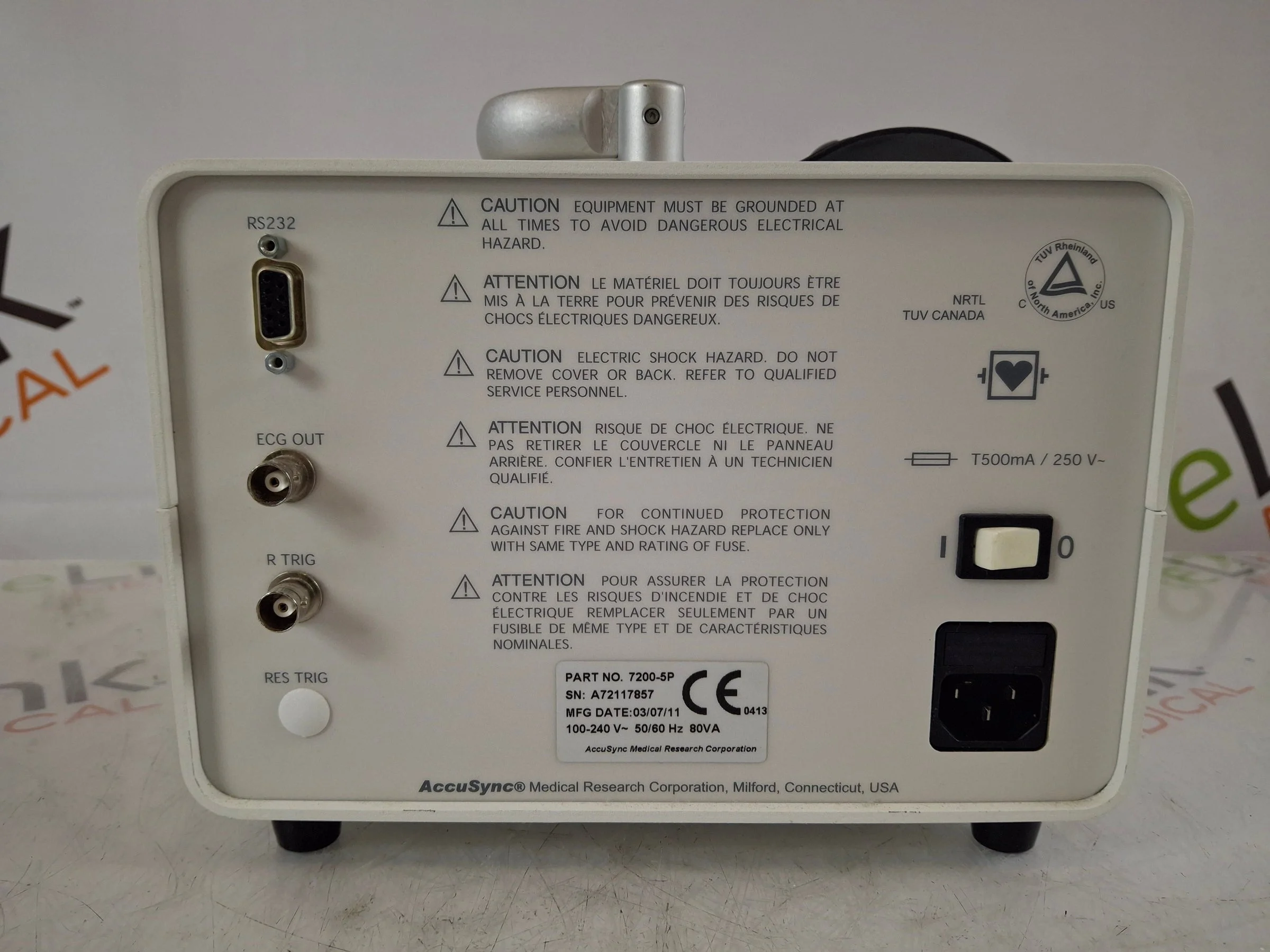 Sell Cardiac output monitor ACCUSYNC 72 2011 (United States) | Bimedis