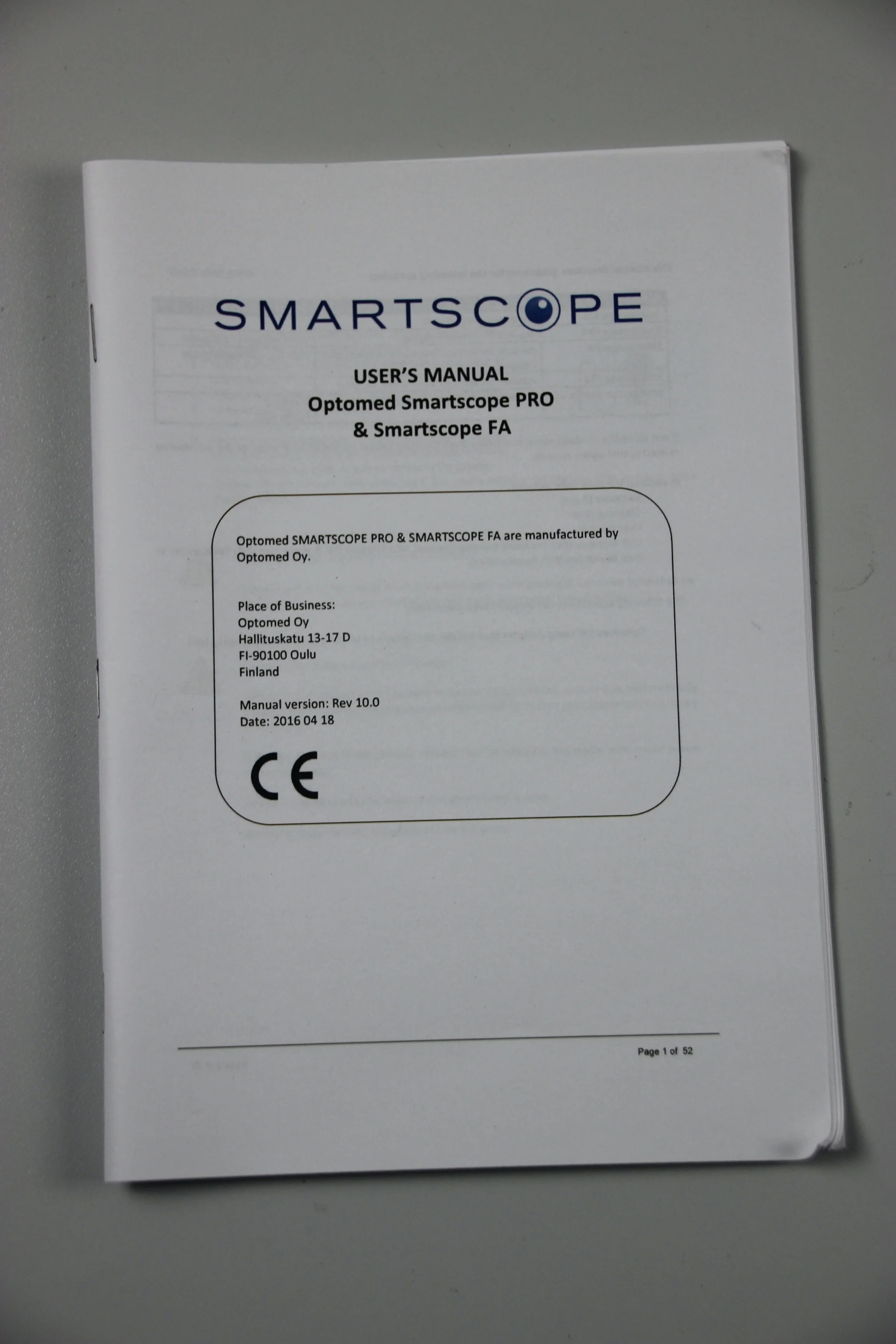 Sell Retinal camera OPTOMED Smartscope Pro 2016 (Germany) | Bimedis