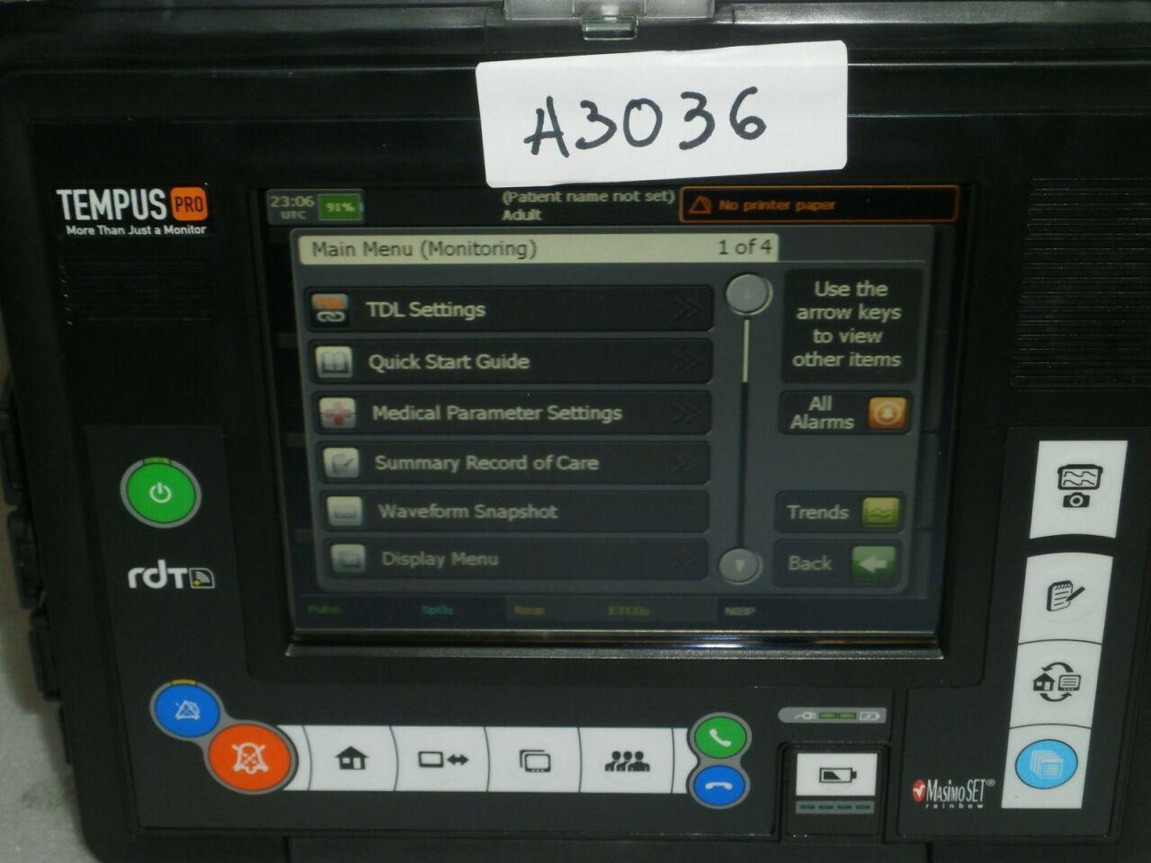 Sell Defibrillator PHILIPS Tempus Pro (Canada) | Bimedis - Canada