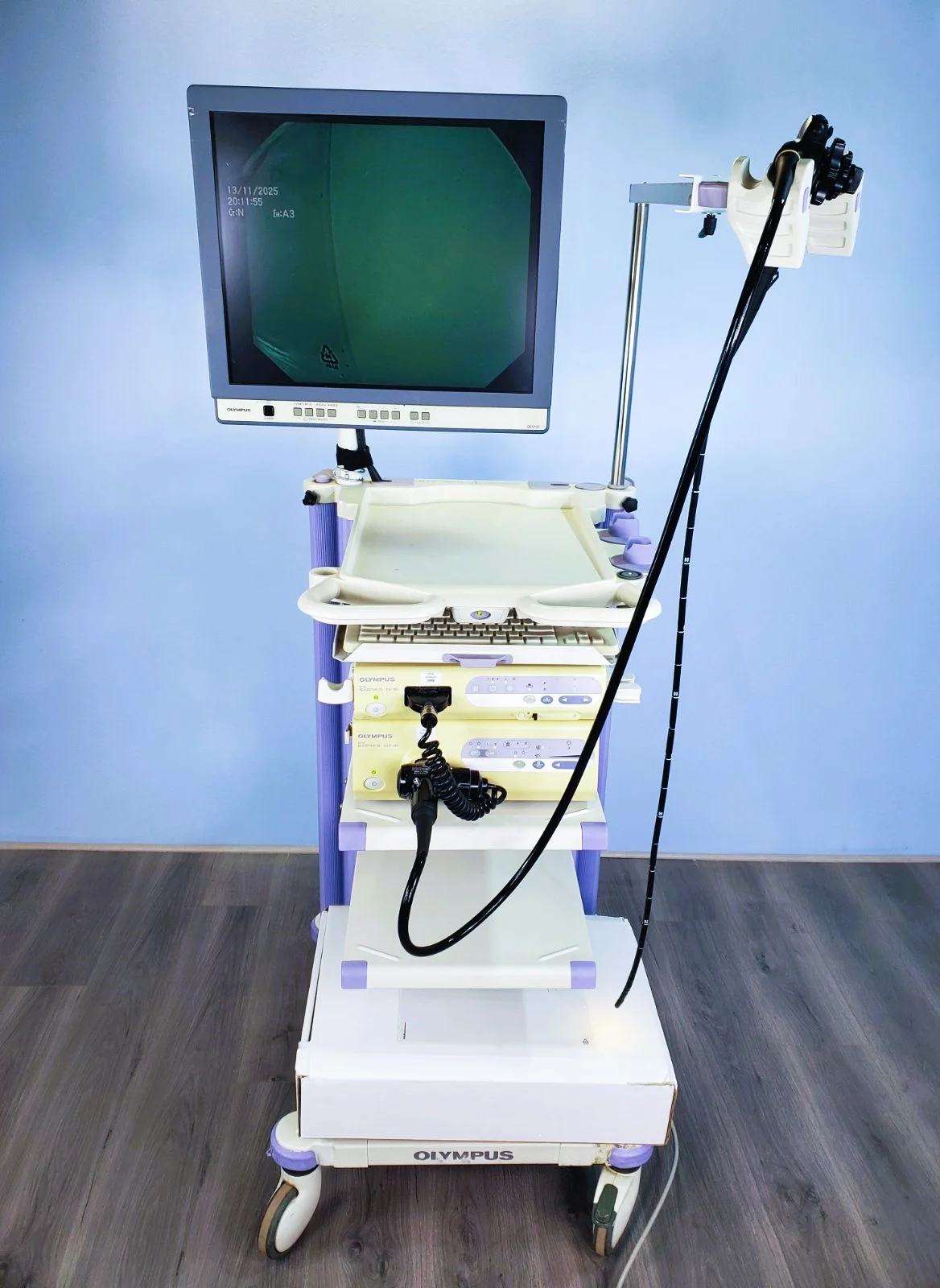 Sell Endoscopy System OLYMPUS Evis Exera II CV-165/CLE-165 (France ...