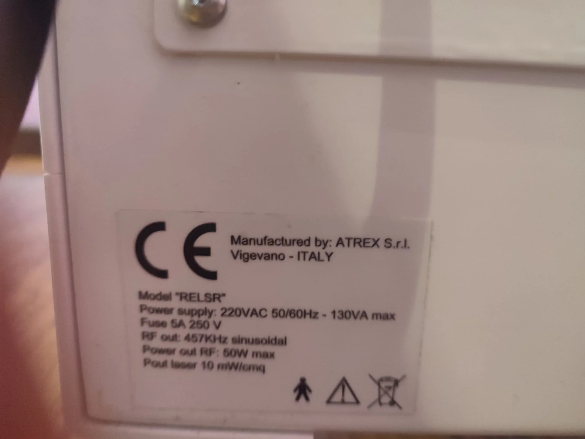 Sell Radio Frequency Unit (RF) ATREX RELSR 2019 (Italy) | Bimedis