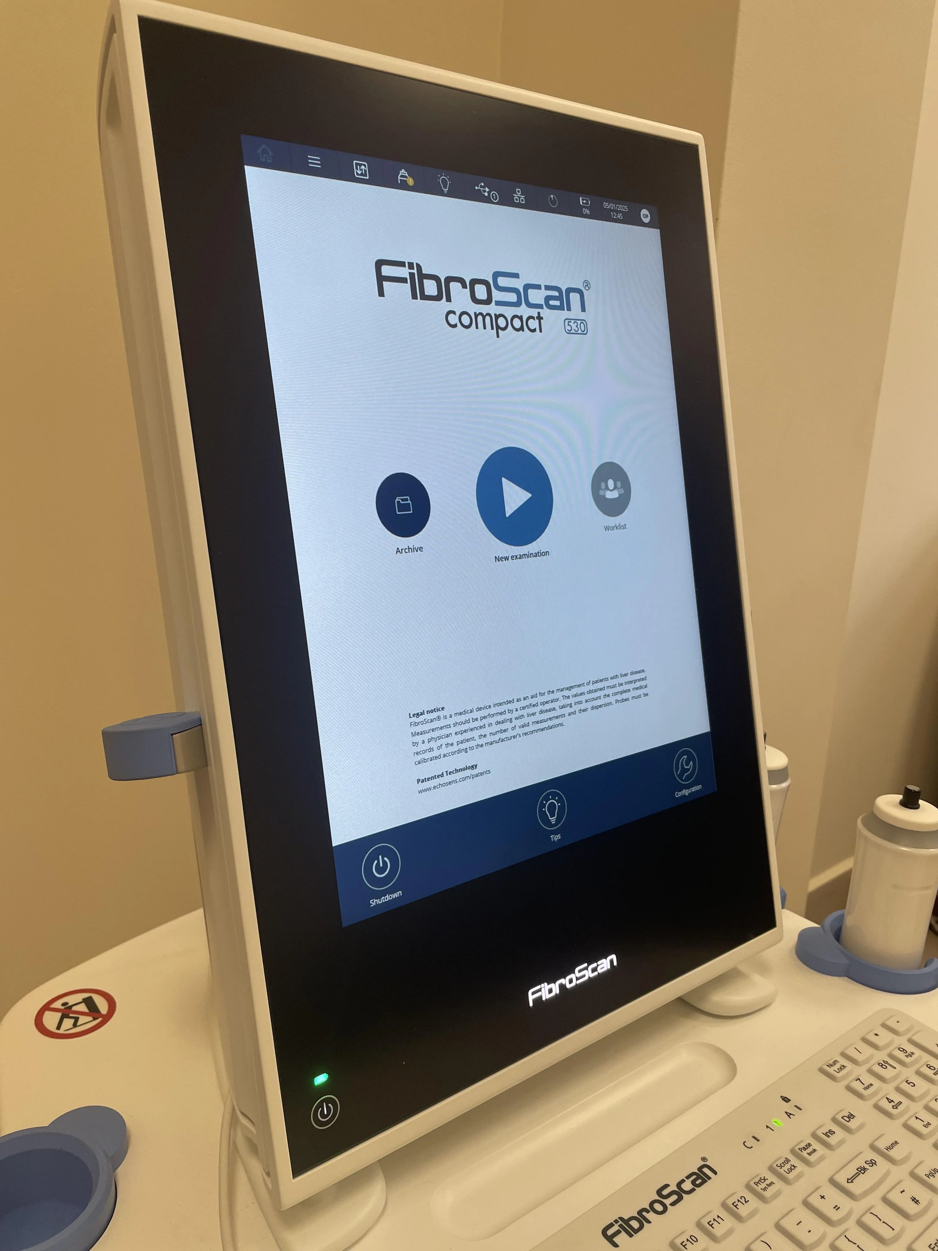 Sell Transient elastography machine ECHOSENS FibroScan Compact 530 2021 ...