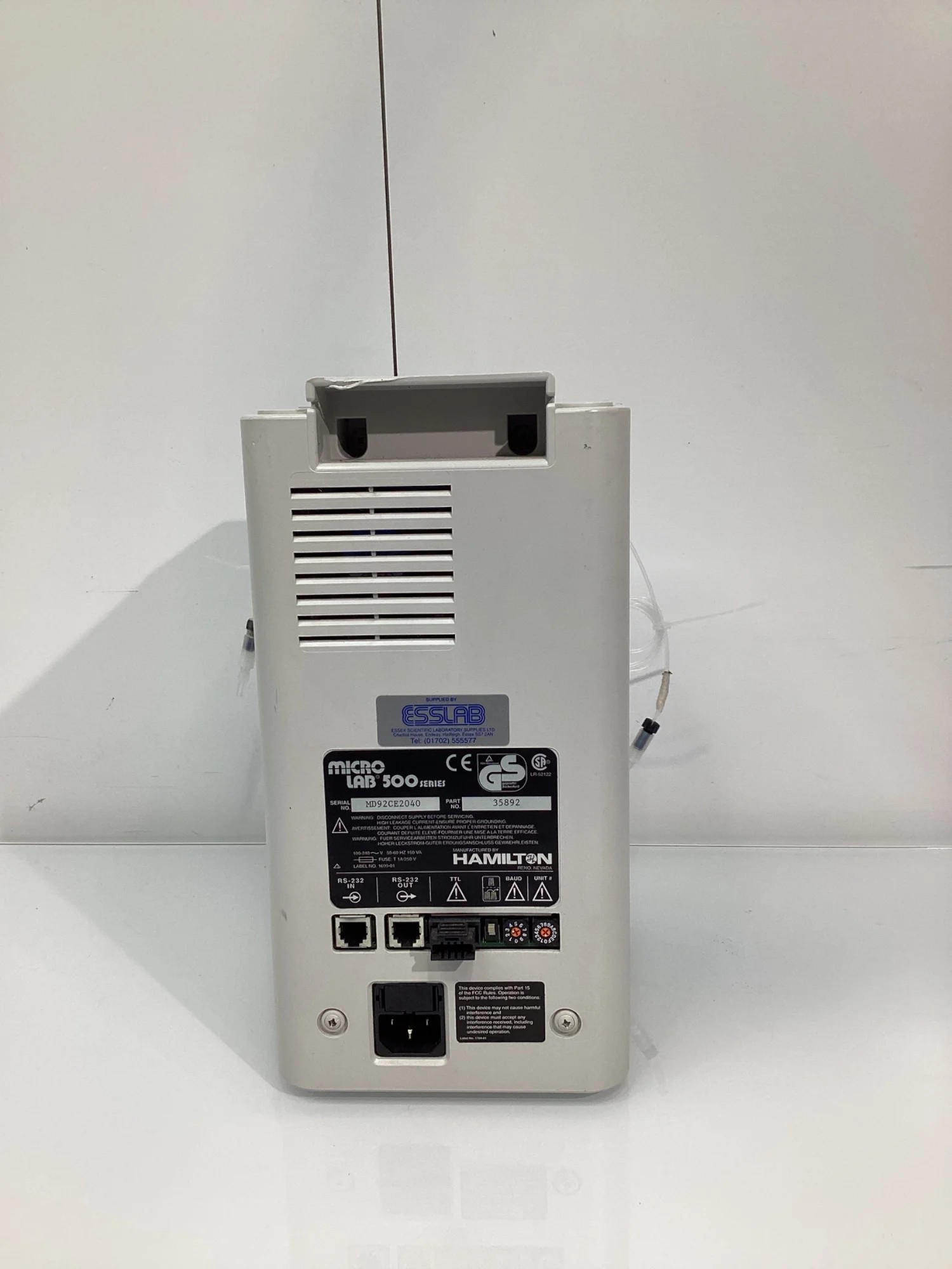 Sell Liquid Handling HAMILTON MEDICAL Microlab 500 Series (United ...