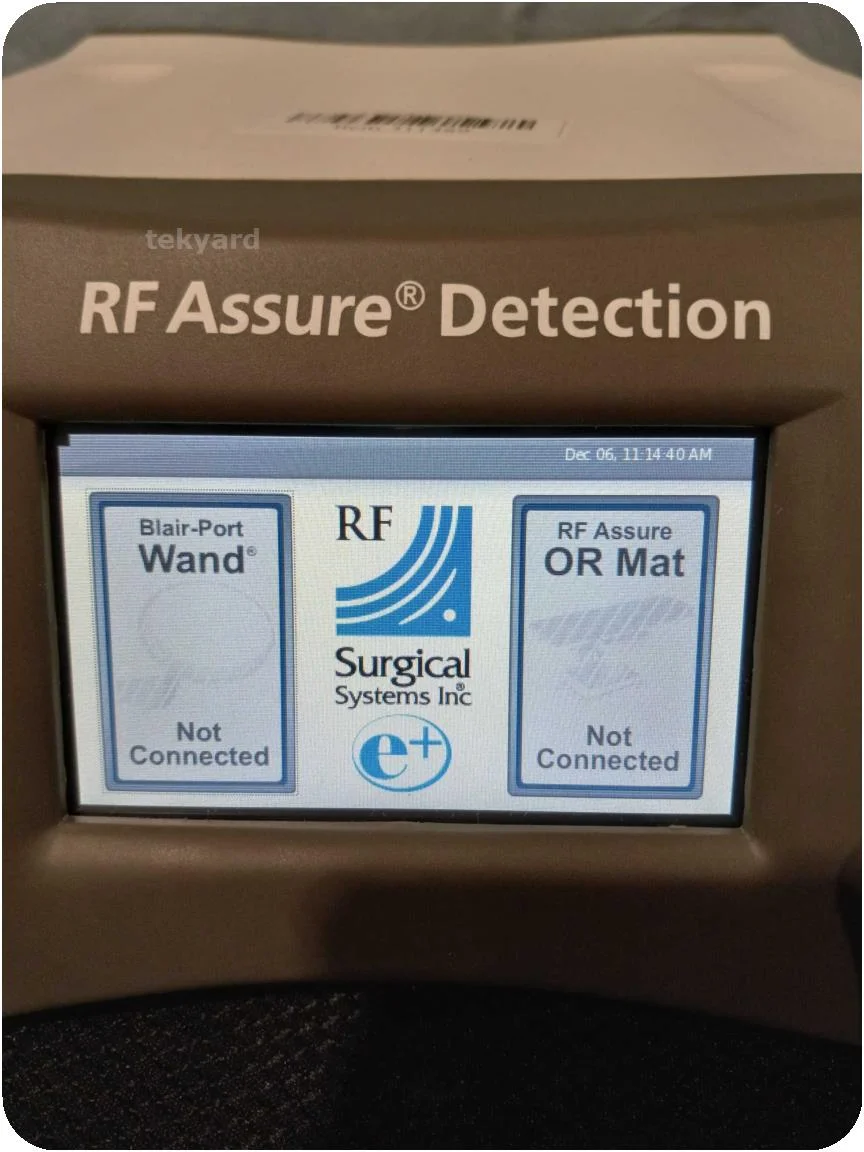 Operating Room Rf Assure Patterns.pdf Venta de Motor de instrumento quirúrgico RF SURGICAL SYSTEMS RF Assure ...