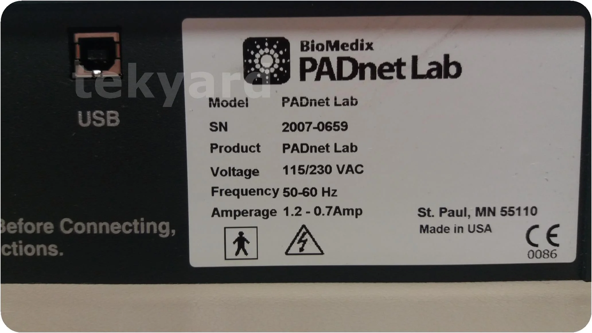 Sell Vein Viewing System BIOMEDIX PadNet Lab (United States) | Bimedis