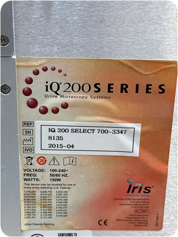 Sell Urine Analyzer IRIS iQ200 Select (United States) | Bimedis