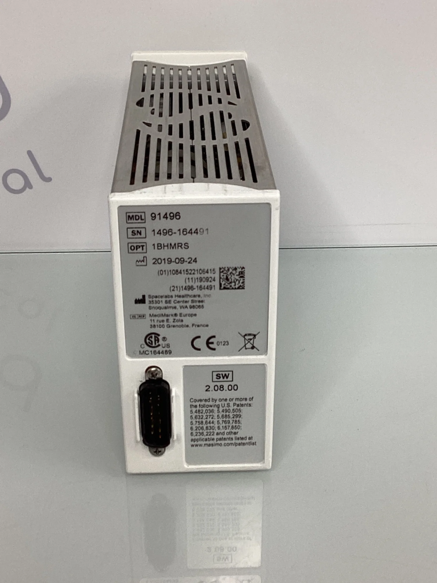 Sell Module, Rack SPACELABS HEALTHCARE 91496 (United States) | Bimedis