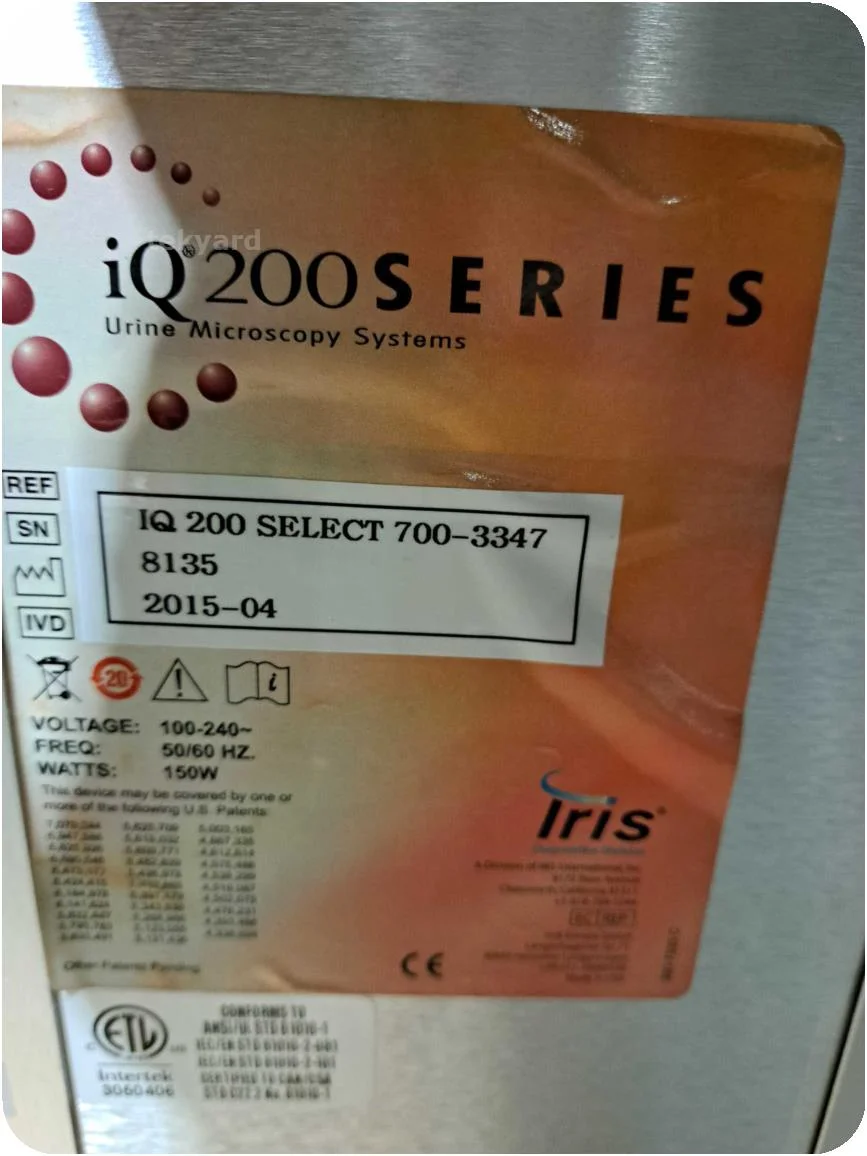 Sell Urine Analyzer IRIS iQ200 Select (United States) | Bimedis