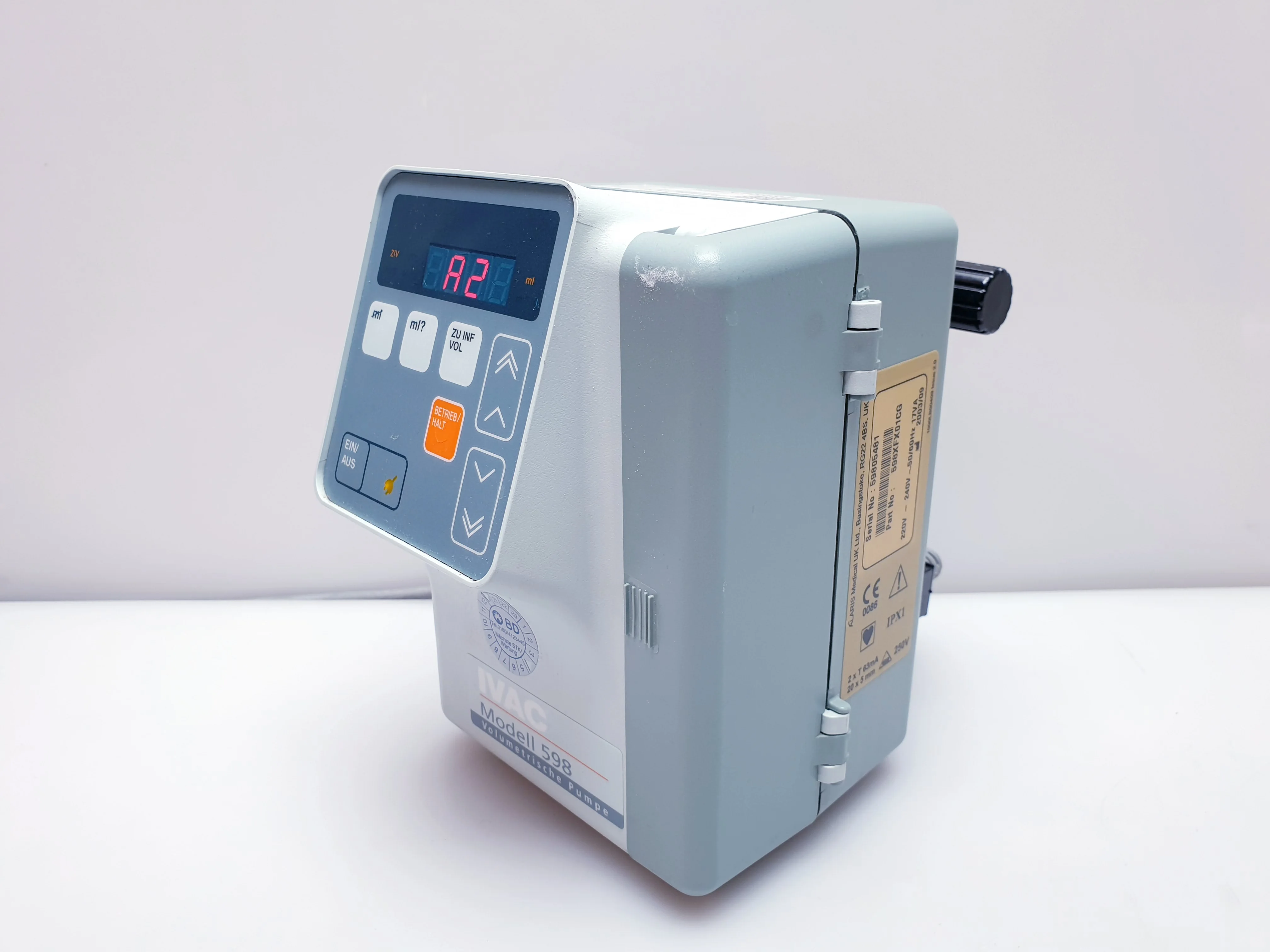 Sell IV infusion pump IVAC 598 (Germany) | Bimedis