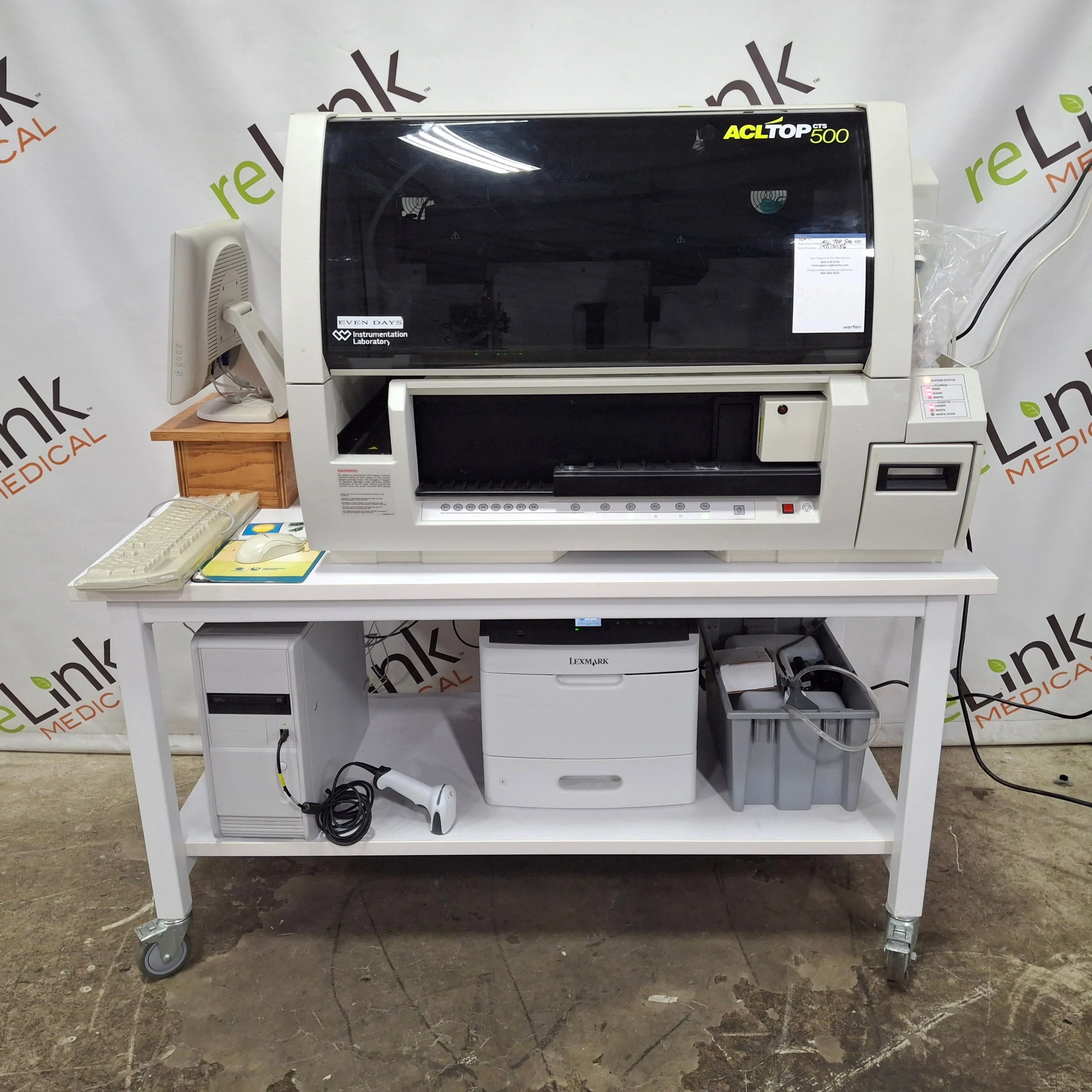 Sell Coagulation Analyzer INSTRUMENTATION LABORATORY ACL TOP 500 CTS ...