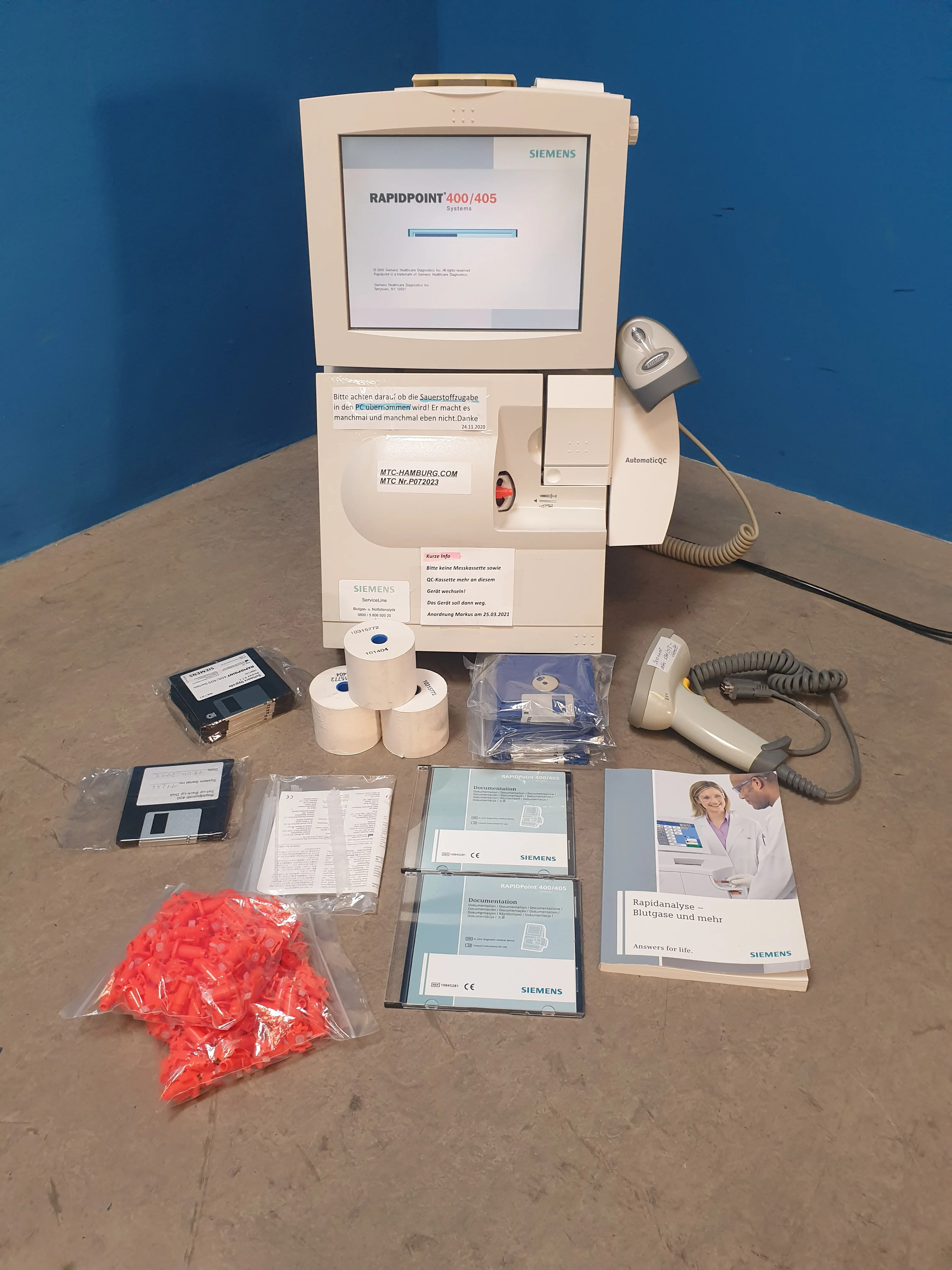 Sell Blood Gas Analyzer SIEMENS RAPIDPoint 405 (Germany) | Bimedis