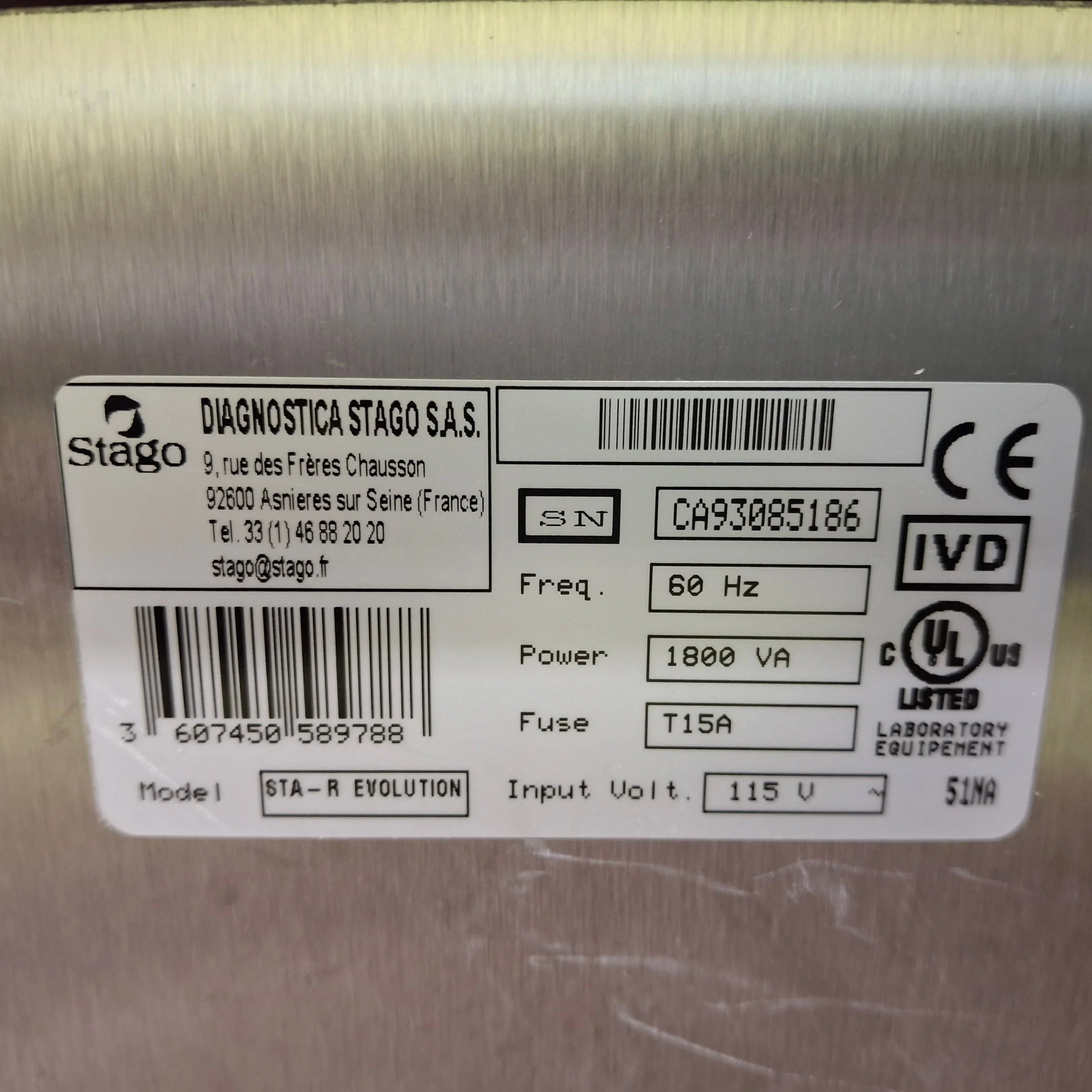 Stago R Sell Coagulation Analyzer STAGO STA-R Evolution (United States) | Bimedis