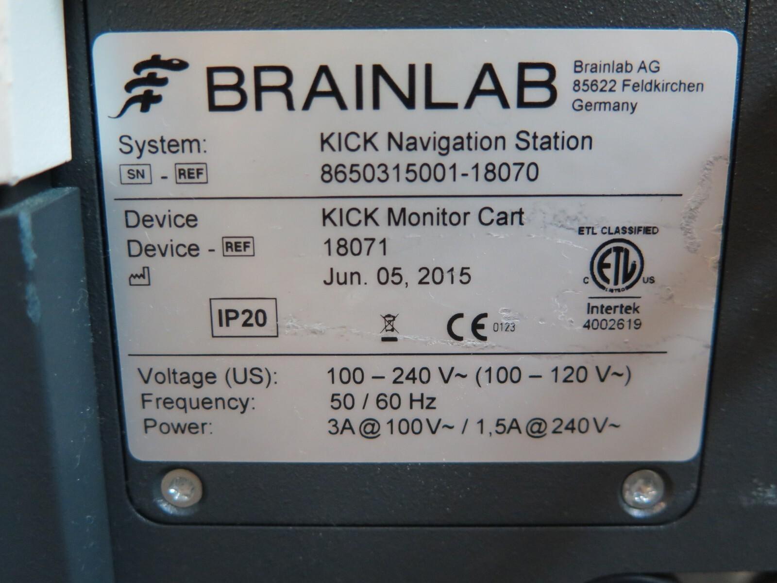Sell Surgical navigation system BRAINLAB KICK (United States) | Bimedis