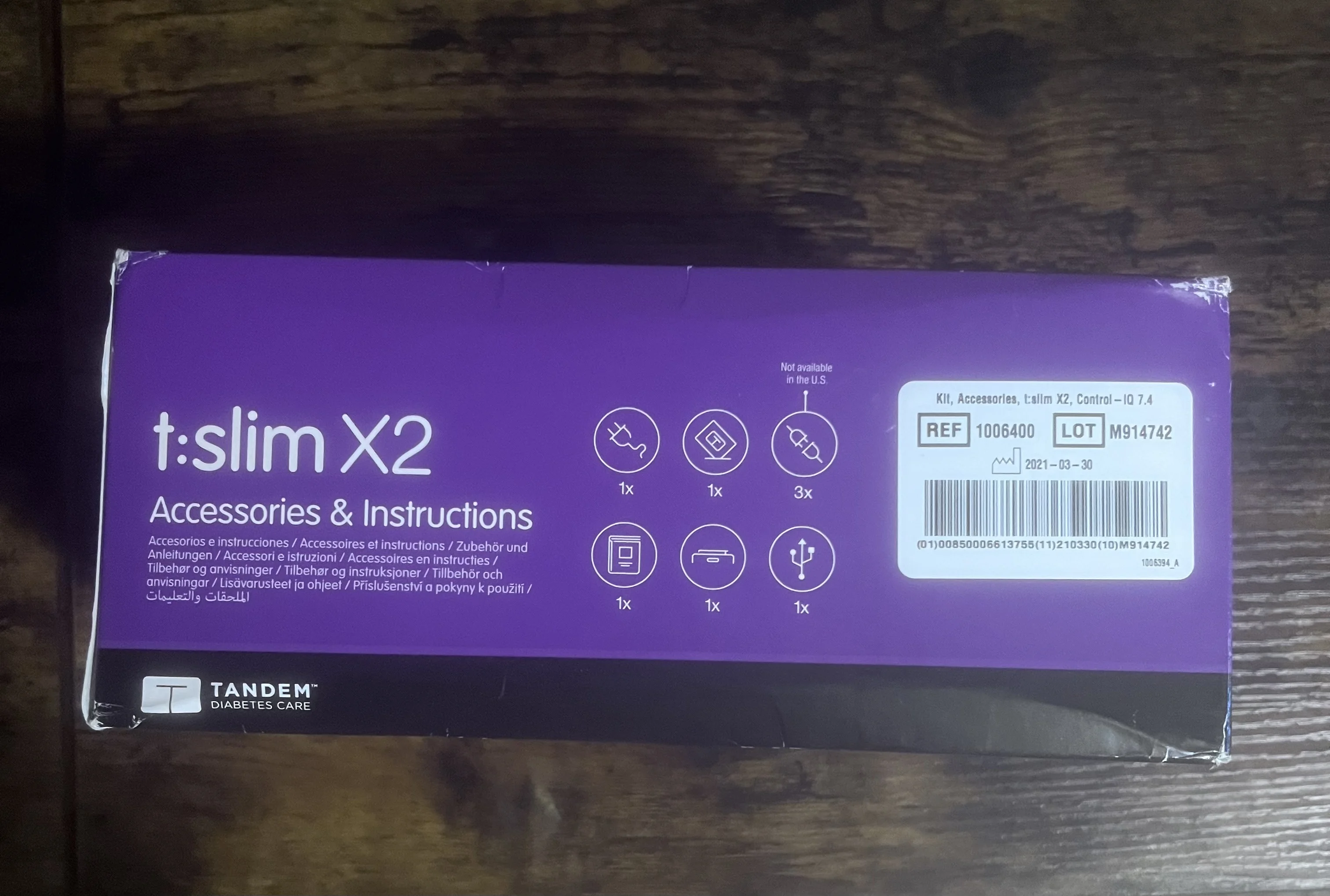 Vender Bomba de infusión de insulina TANDEM t:slim X2 2021 (EE.UU ...