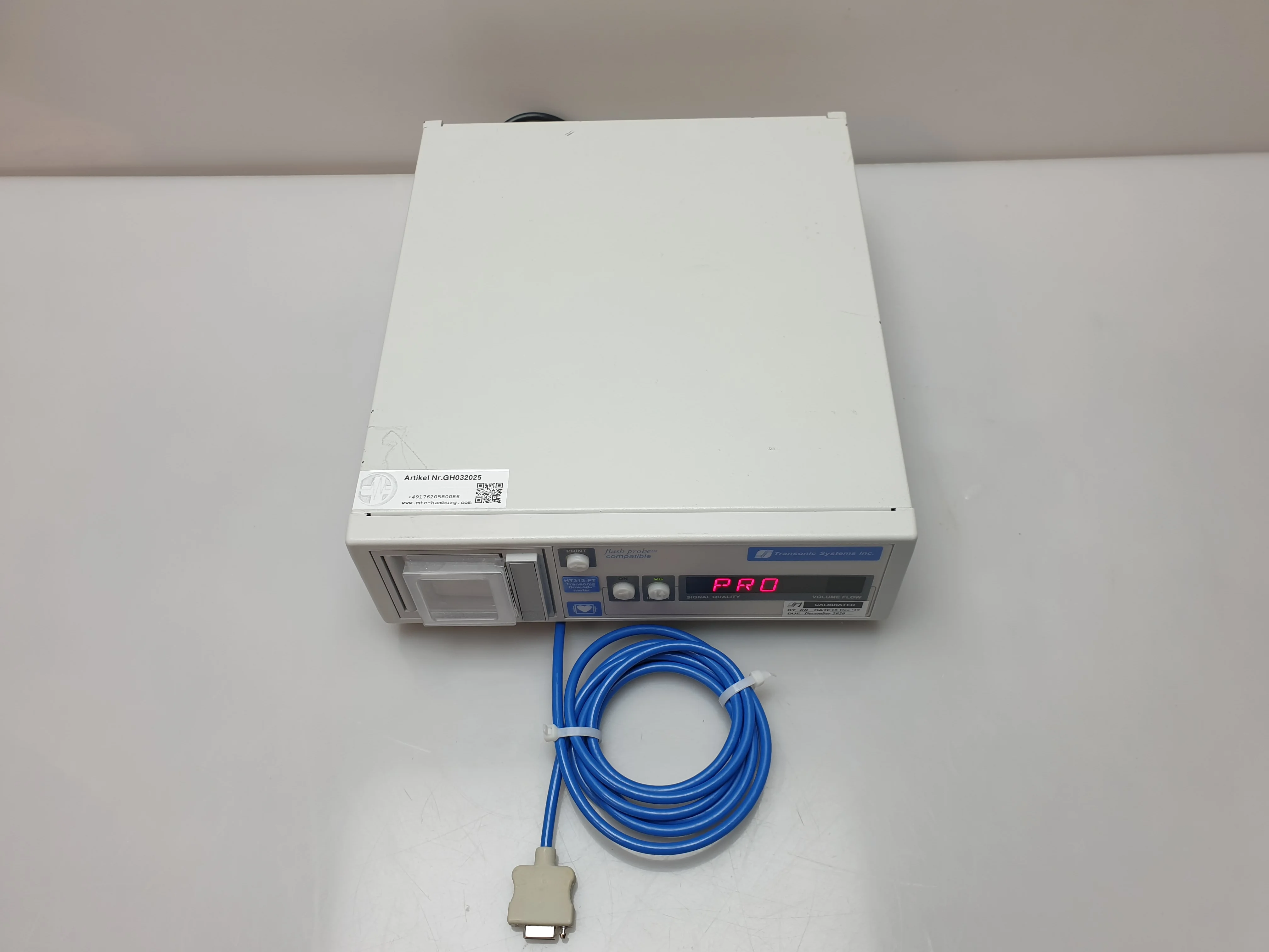 Sell Flow Meter TRANSONIC SYSTEMS HT313 (Germany) | Bimedis