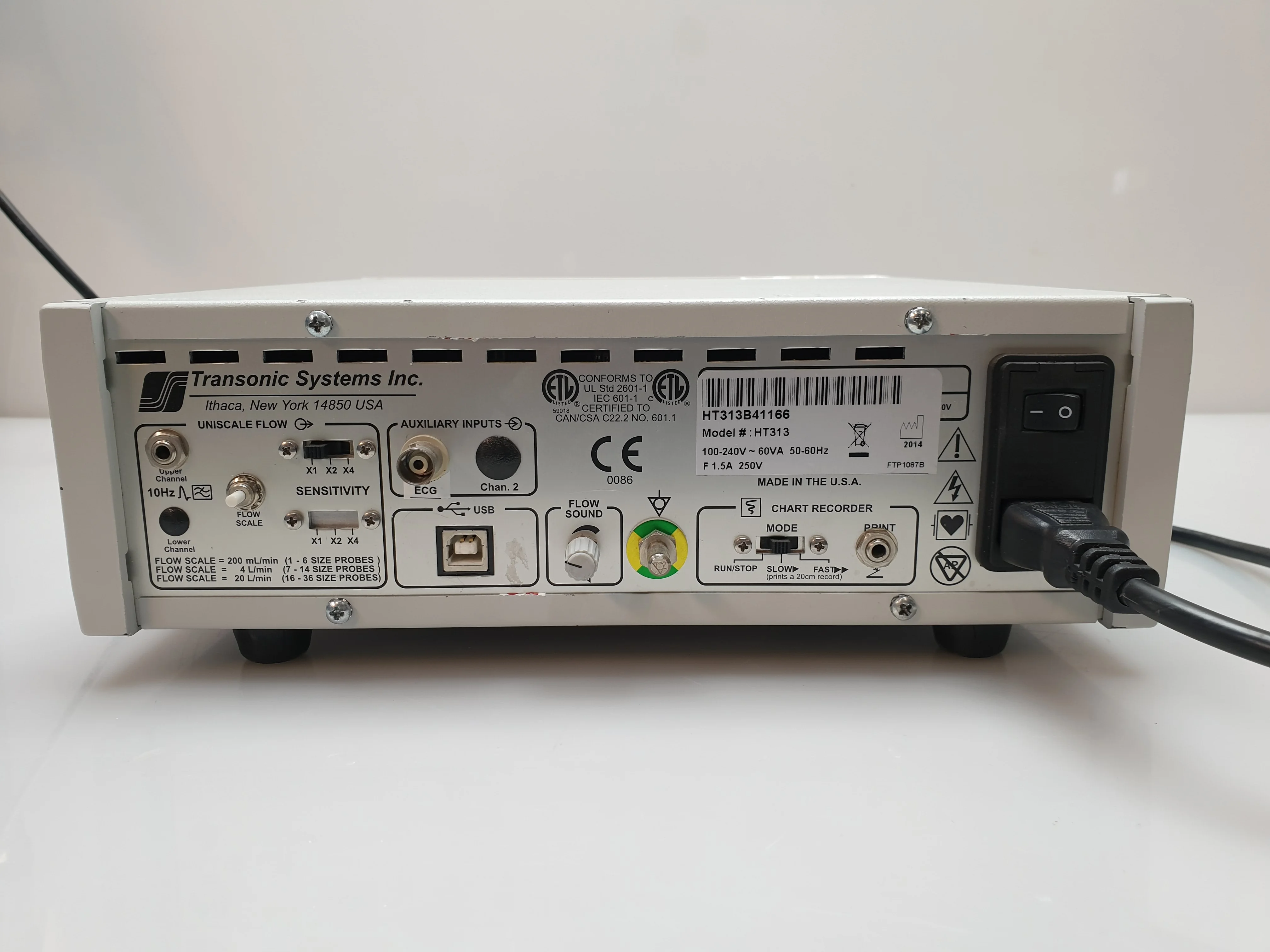 Sell Flow Meter TRANSONIC SYSTEMS HT313 (Germany) | Bimedis