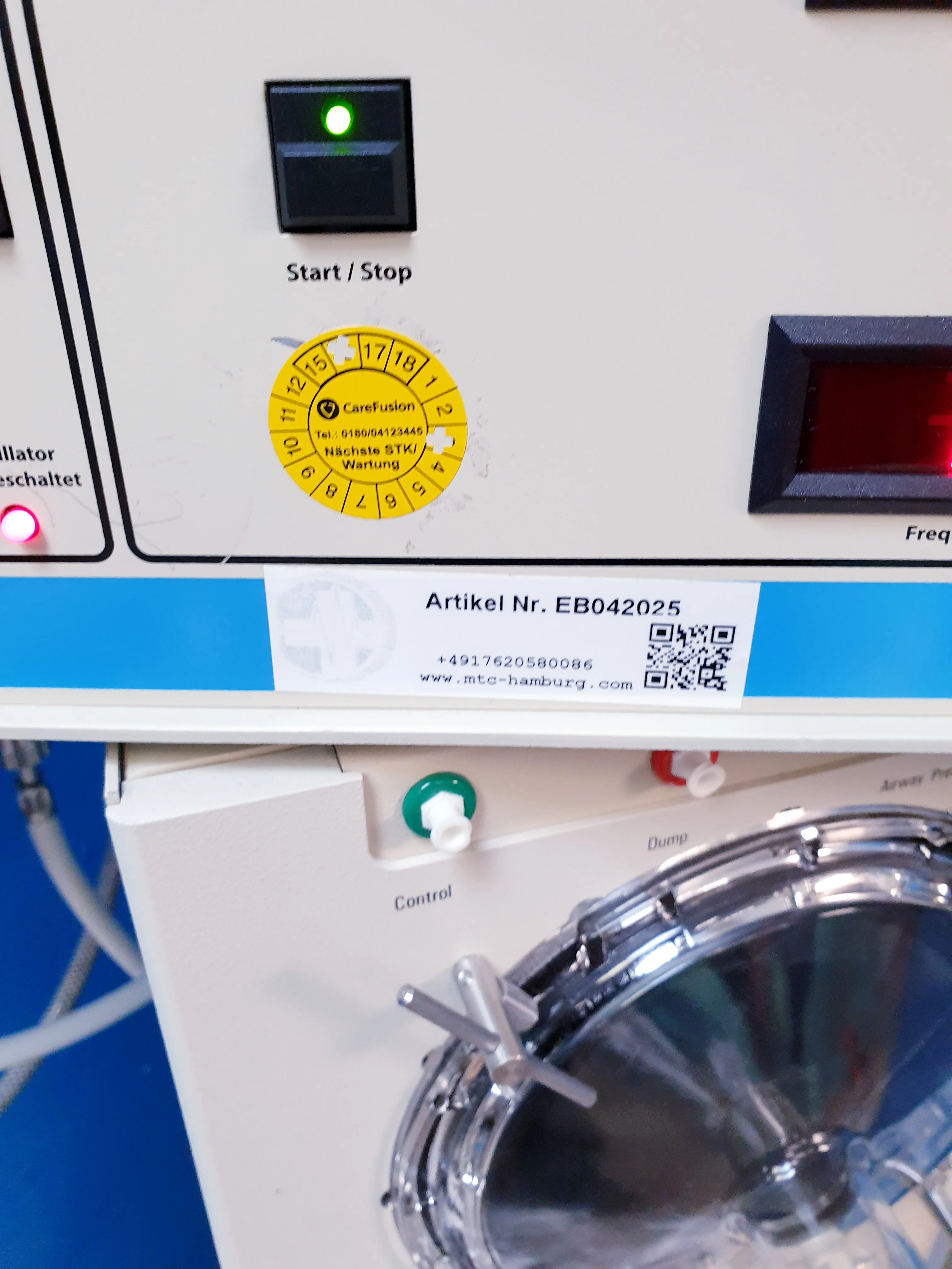 Sell Anesthesia ventilator CAREFUSION SensorMedics 3100A (Germany ...