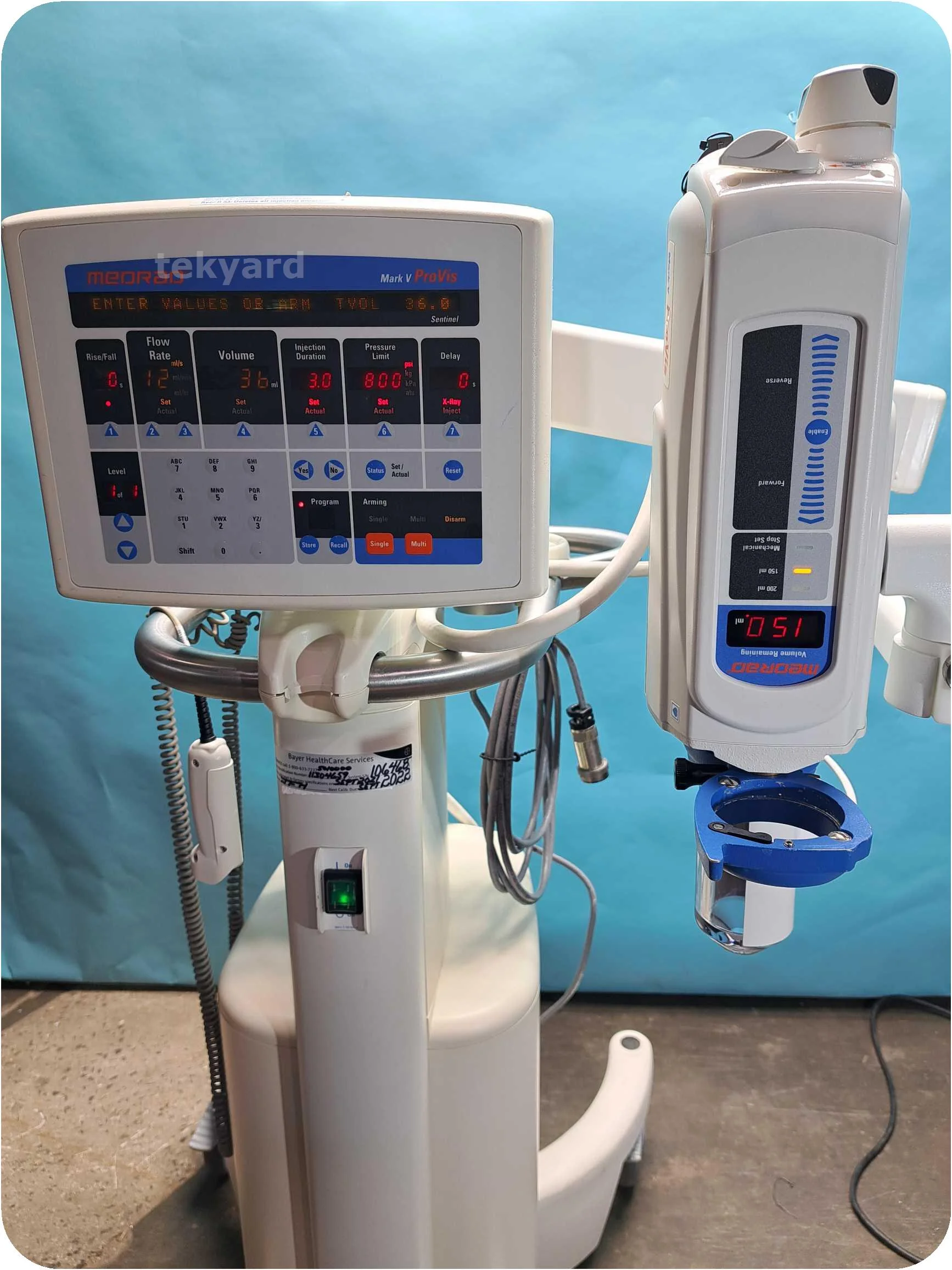 Sell Angiographic injector MEDRAD Mark V ProVis (United States) | Bimedis