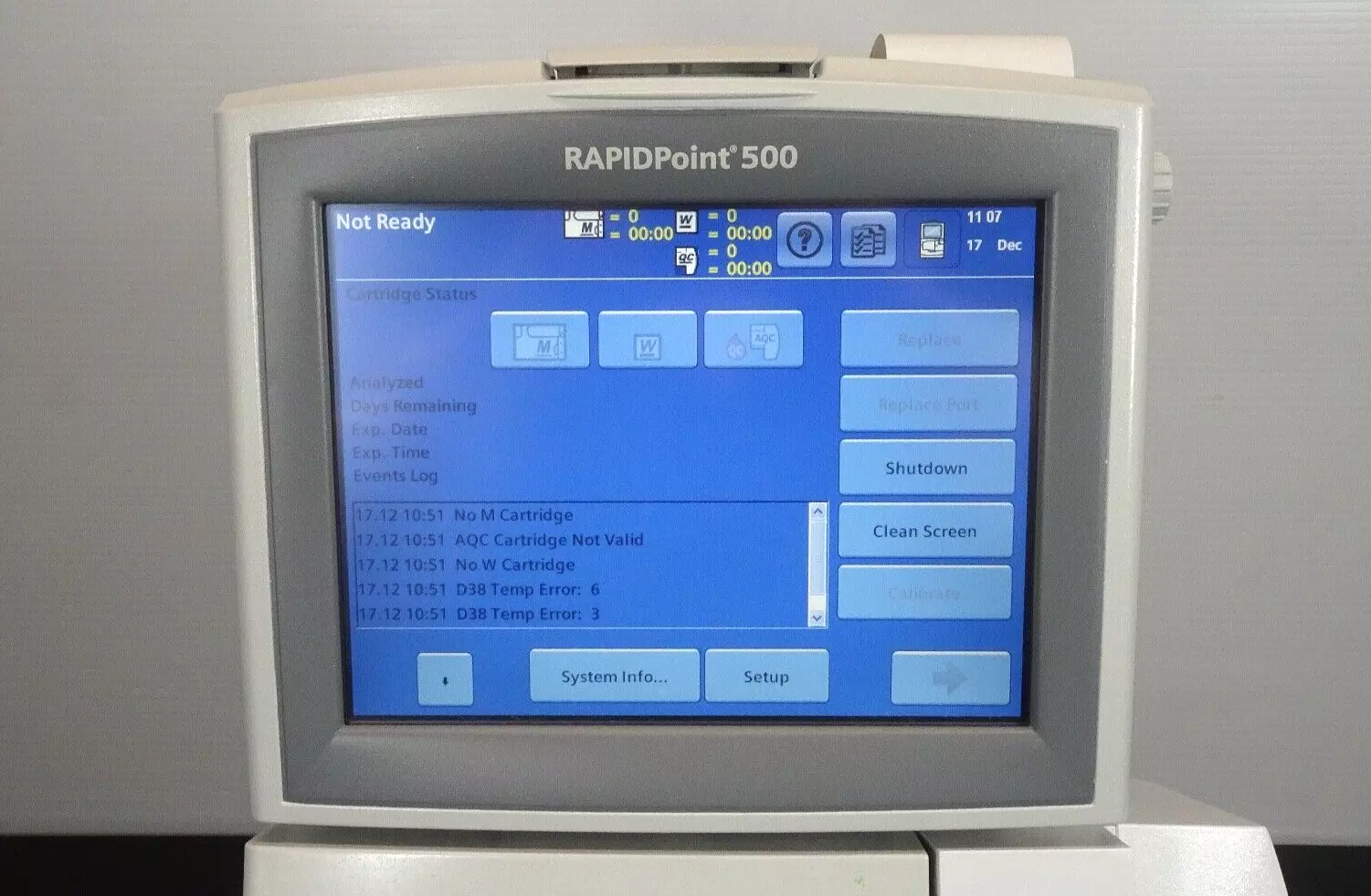 Rapidpoint 400 Sell Blood Gas Analyzer SIEMENS RAPIDPoint 500 (United States) | Bimedis