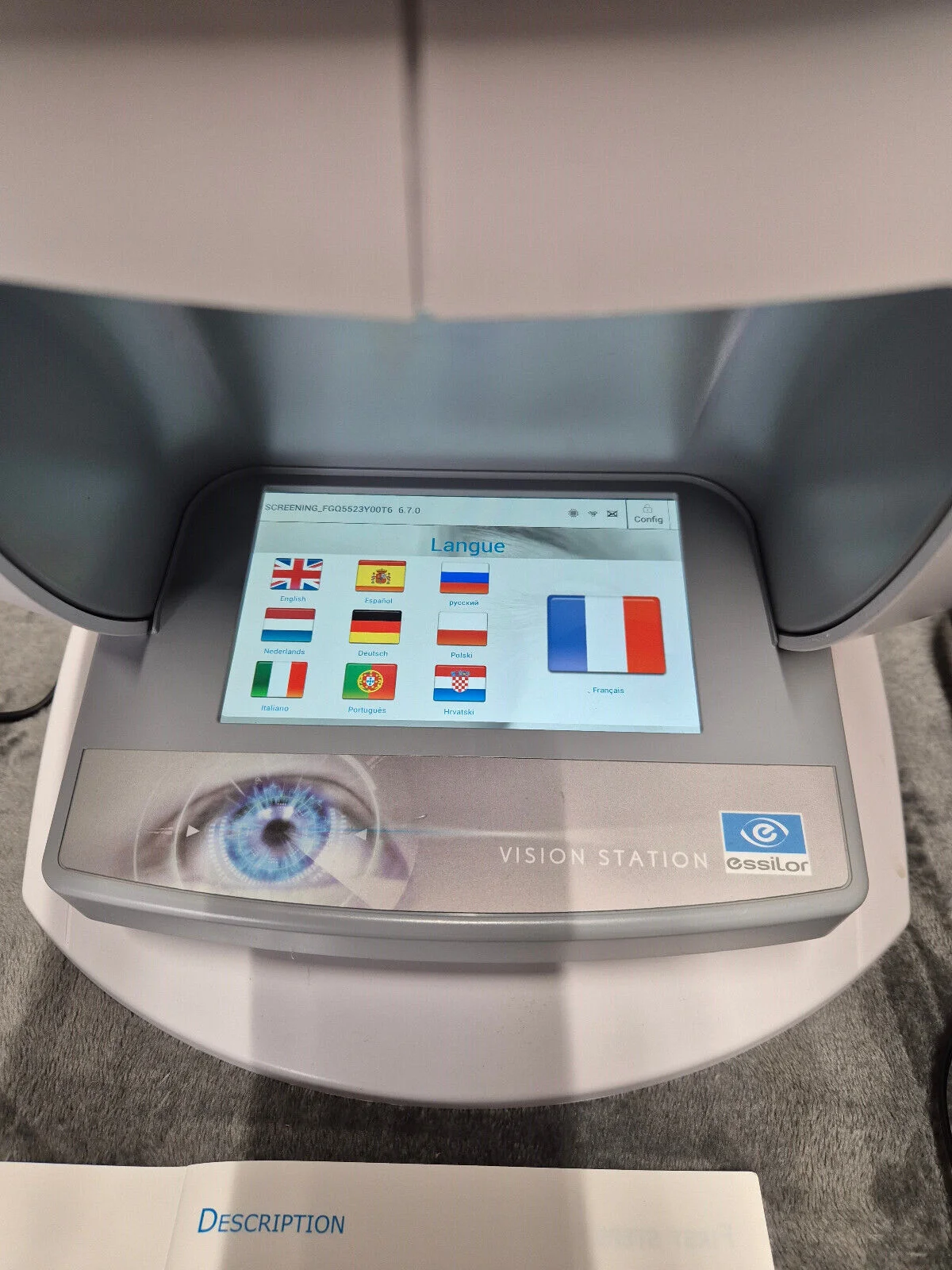 Sell Vision Screener ESSILOR VisioSmart 500 (France) | Bimedis