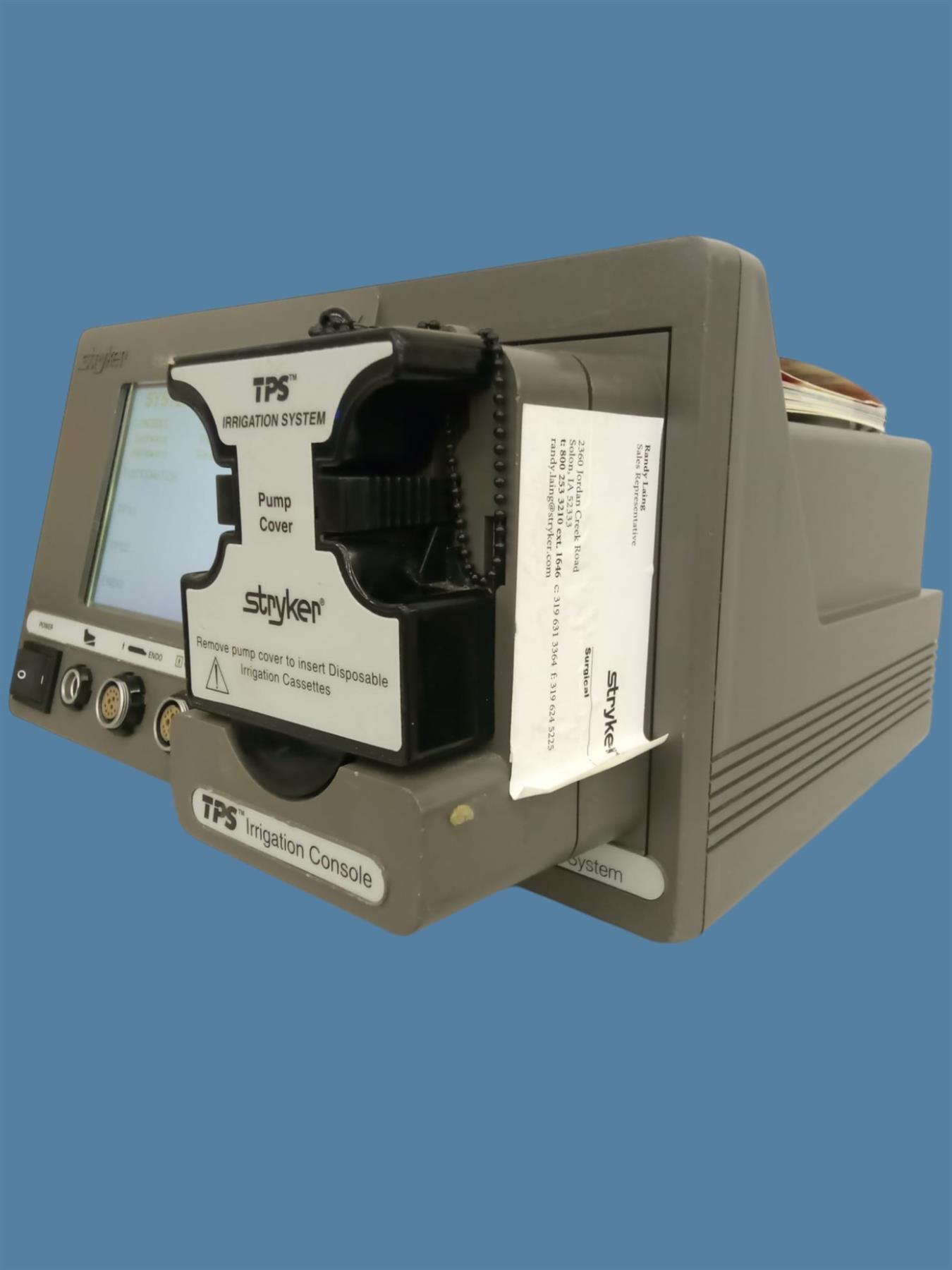 Tps 50 Sell Endoscopy irrigation pump STRYKER TPS 5100-50 (United States ...