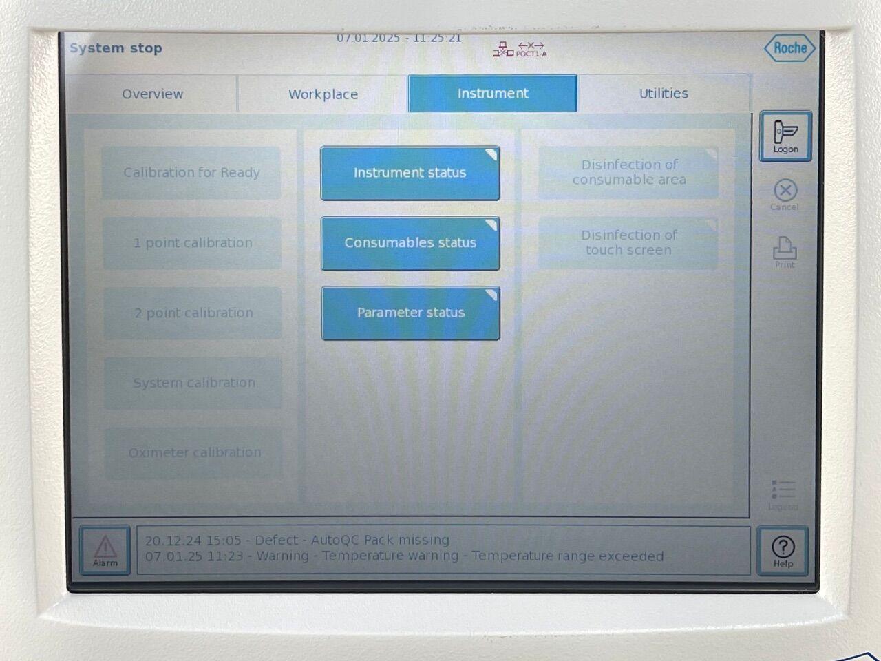 Sell Blood Gas Analyzer ROCHE cobas b 123 2020 (United Kingdom) | Bimedis