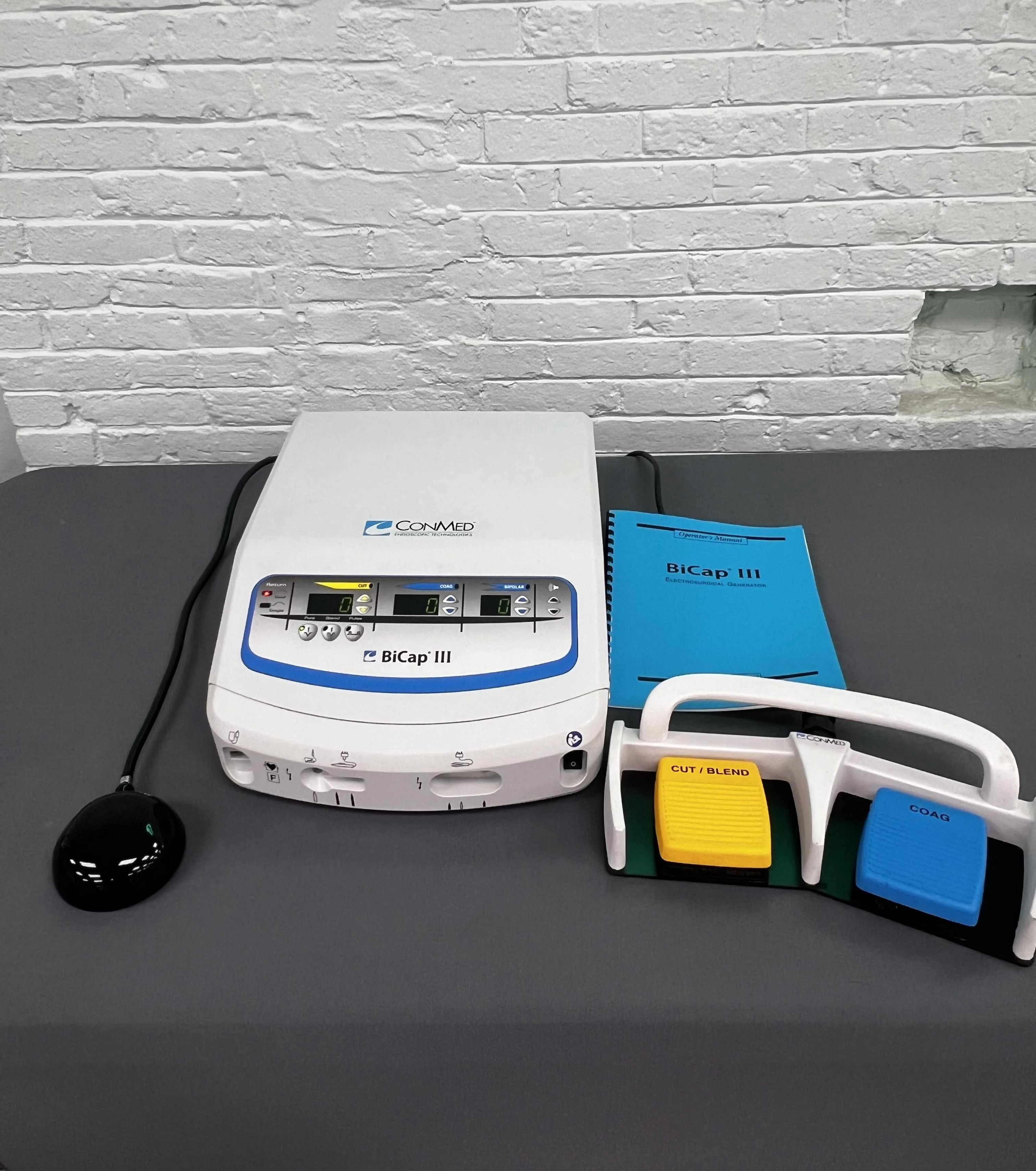 Compact Bicap Sell Electrosurgical Unit CONMED BiCap III (United States)