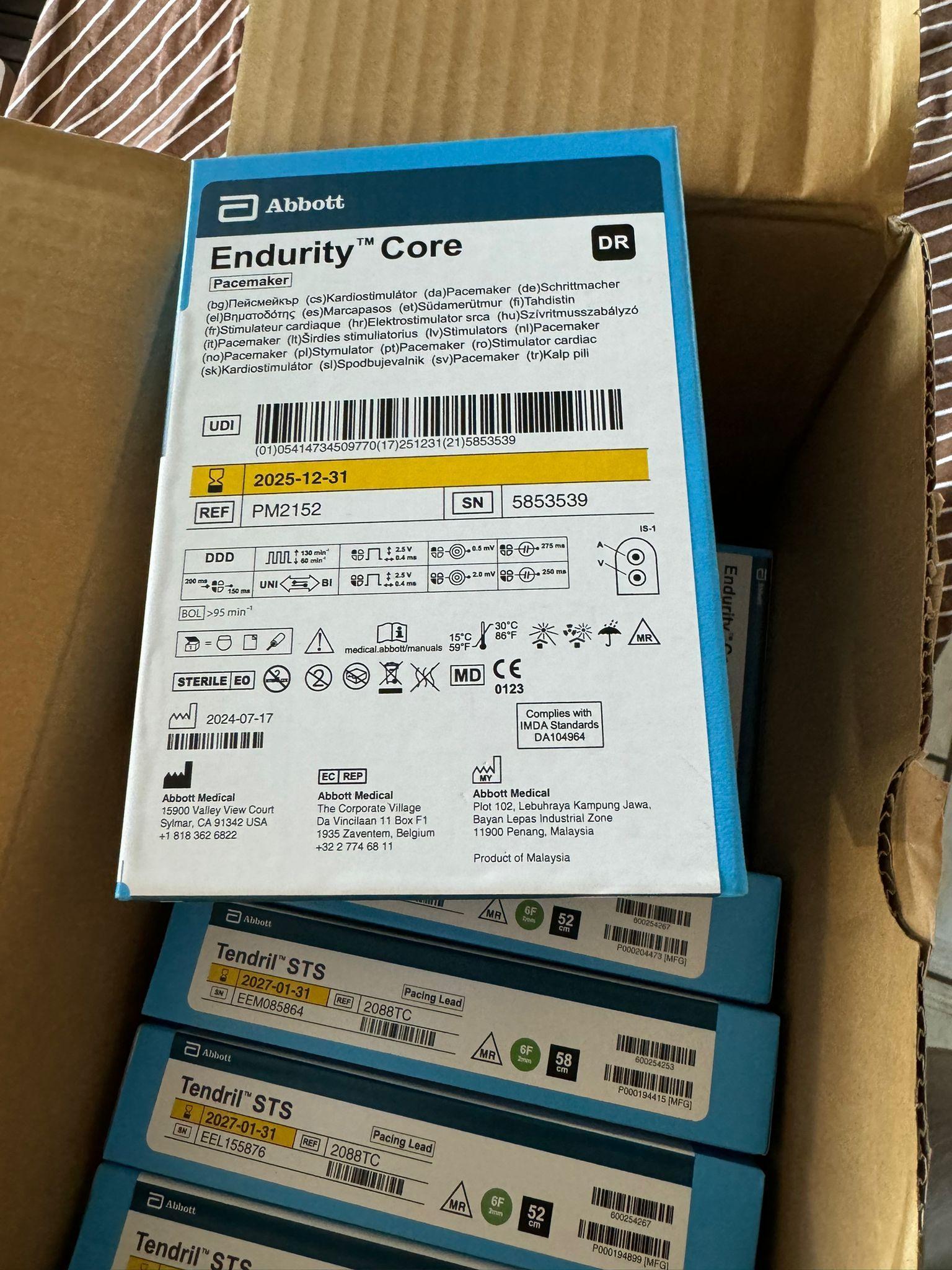 Endurity Pacemaker Sell Pacemaker ABBOTT Endurity CORE DR PM2152 2024 (The Netherlands ...