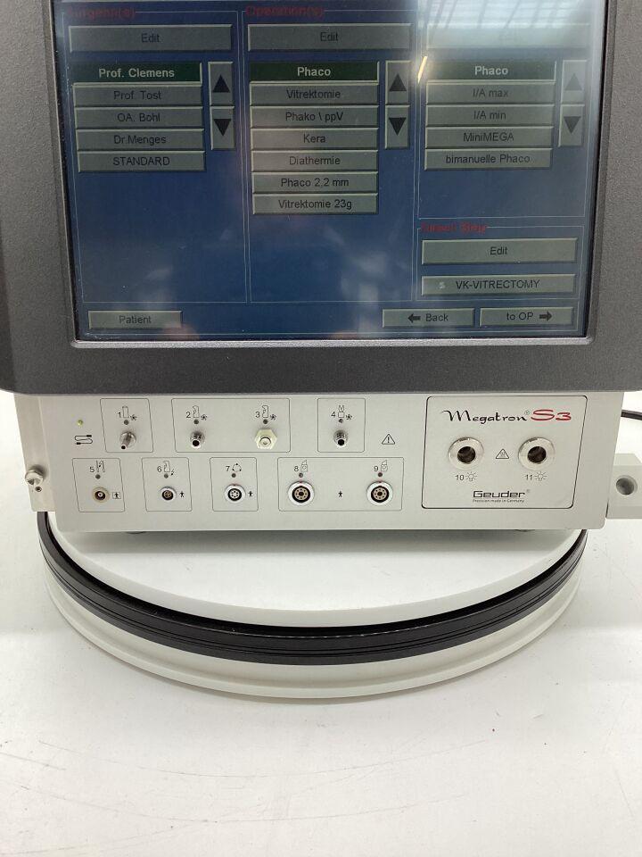 Geuder Machine Sell Phacoemulsifier GEUDER Megatron S3 (Germany) | Bimedis