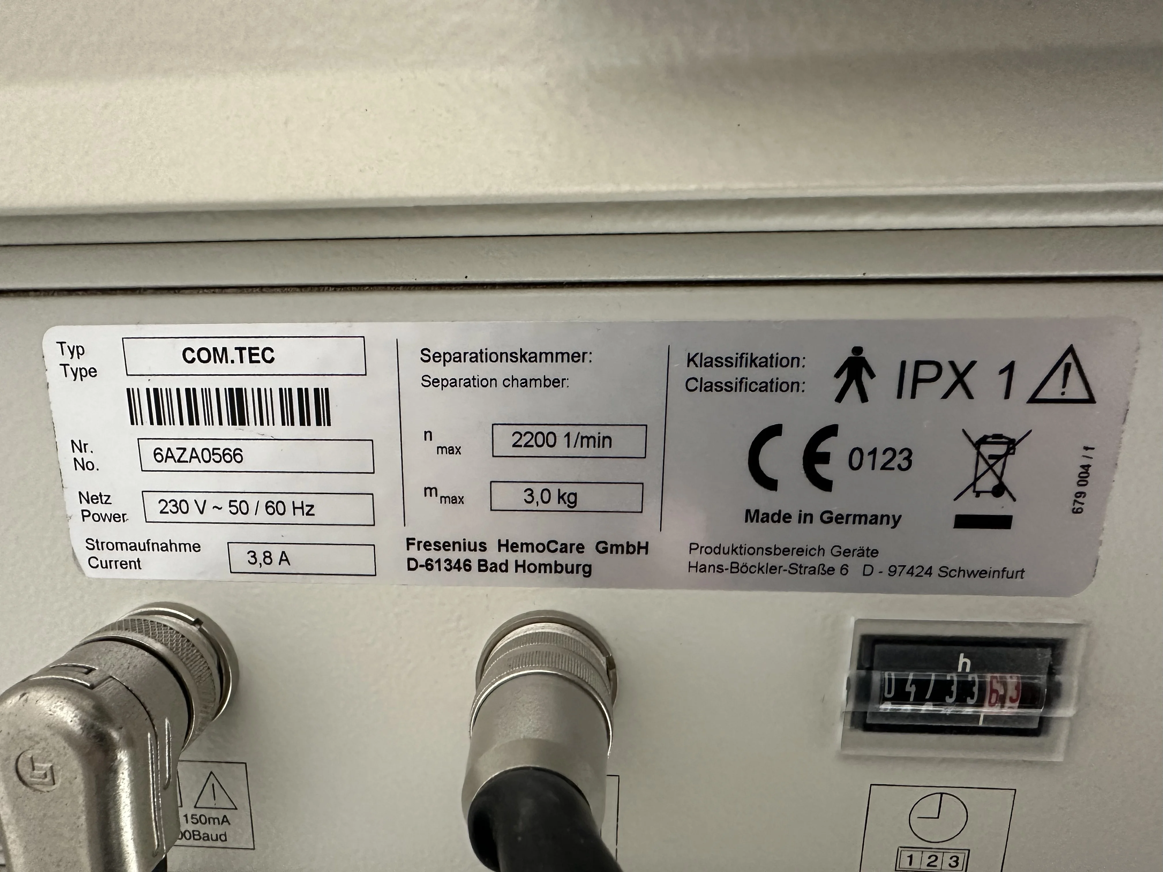 Sell Auto Transfusion System FRESENIUS KABI COM.TEC 2013 (Australia ...