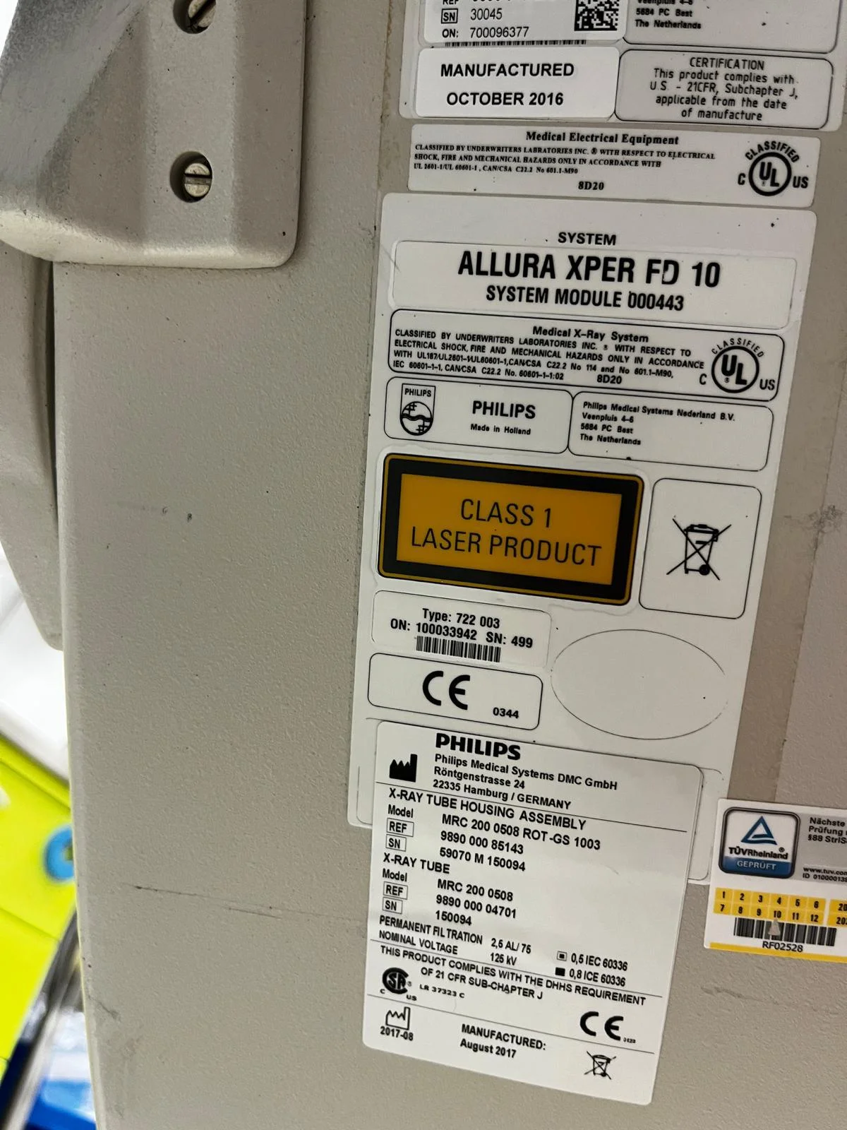Fd10 Sell Cath Angio Lab PHILIPS Allura Xper FD10 2016 (Germany) | Bimedis