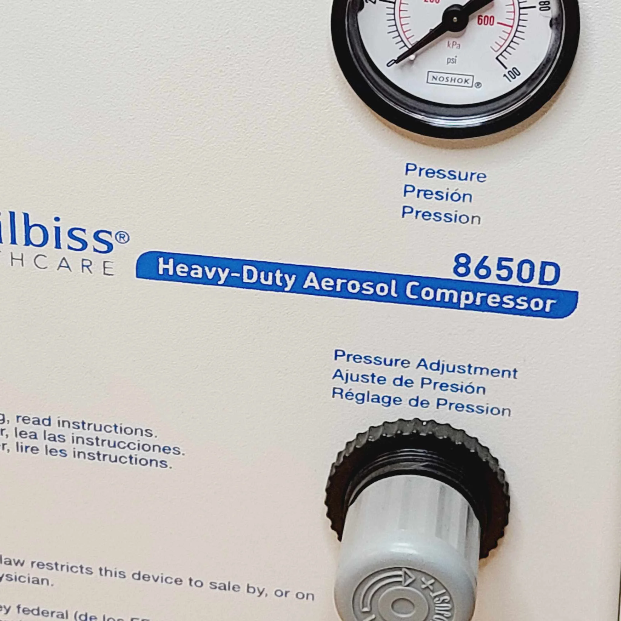 Sell Air Compressor DEVILBISS HEALTHCARE Heavy-Duty 8650D (Canada ...