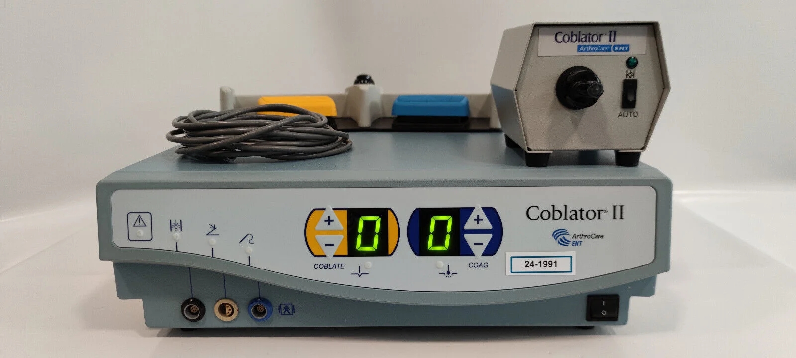 Coblator Machine Sell Electrosurgical Unit ARTHROCARE Coblator II ENT 2015 (Germany ...