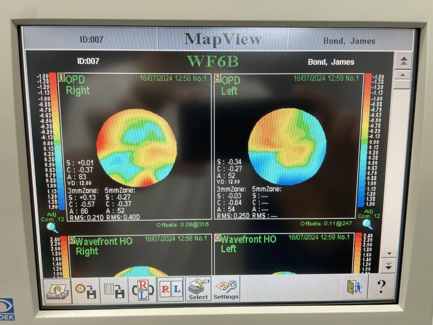 Sell Corneal Topographer NIDEK OPD-Scan II 2008 (The Netherlands) | Bimedis
