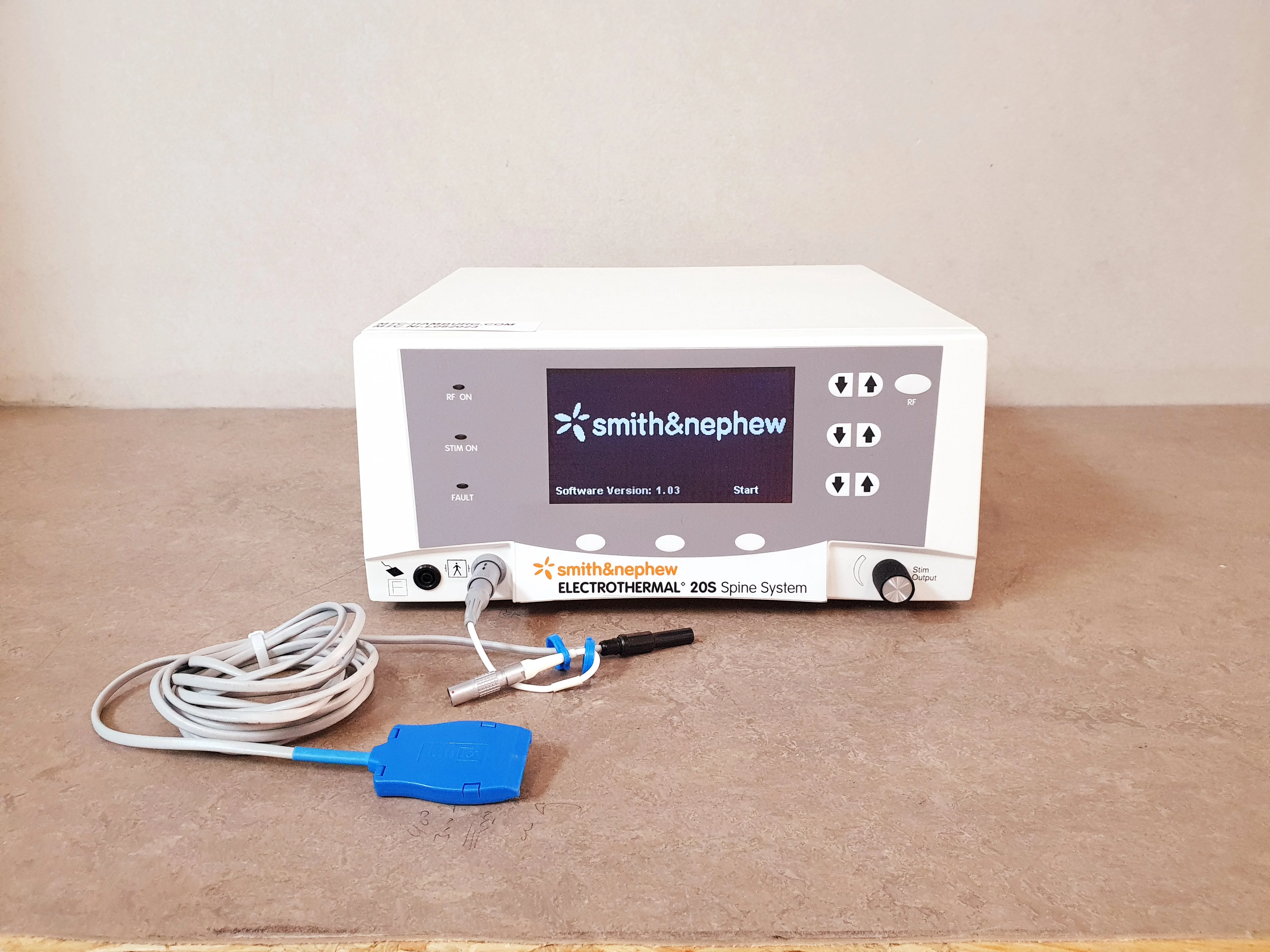 Smith Unit Sell Electrosurgical Unit SMITH & NEPHEW Electrothermal 20S Spine ...