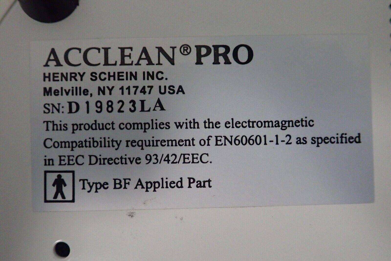 Sell Ultrasonic Cleaner HENRY SCHEIN Acclean Pro (United States) | Bimedis