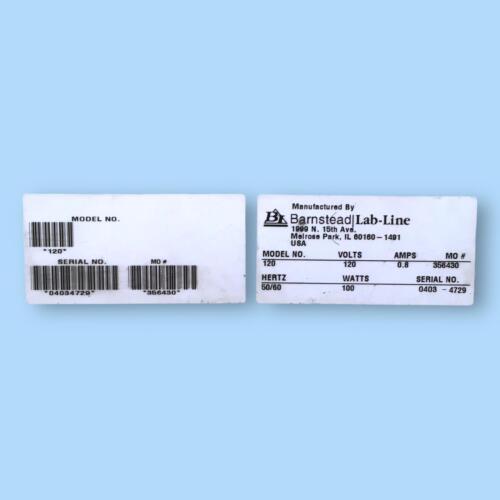 Lab Line Model 120 Sell Laboratory incubator on Bimedis Laboratory incubator LAB-LINE 120 ...