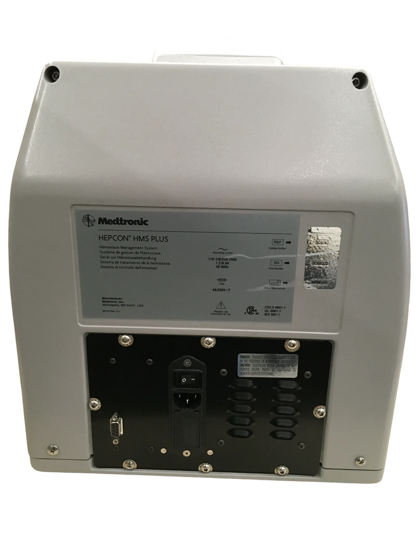 Sell Coagulation Analyzer MEDTRONIC Hepcon HMS Plus (United States ...