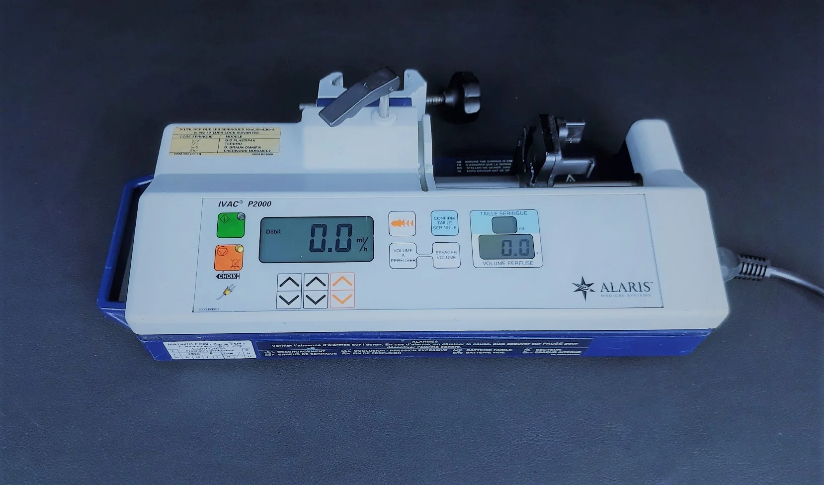 Sell IV infusion pump on Bimedis IV infusion pump IVAC P2000 (France)