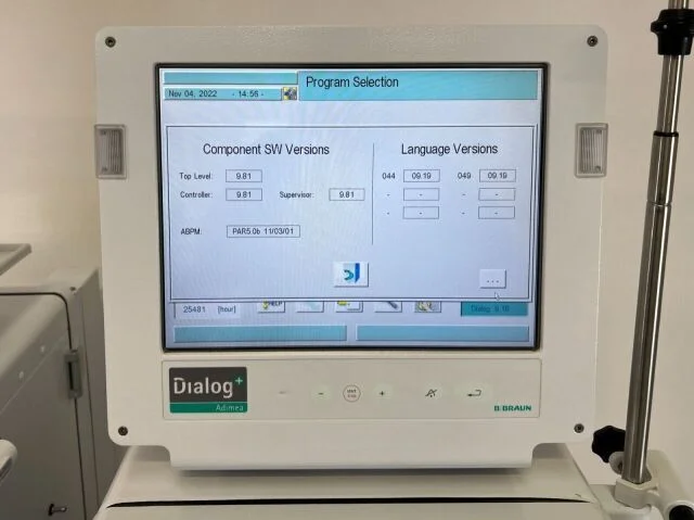 Dialog Plus Tool Sell Stationary dialysis machine B. BRAUN Dialog plus 2016 (United ...