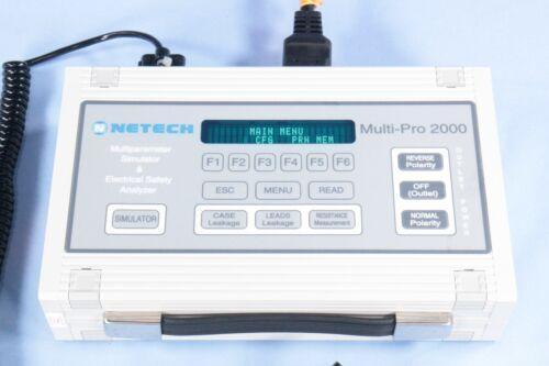 Netech Pacemaker Analyzer Sell Medical device tester NETECH CORPORATION Multi-Pro 2000 (United ...