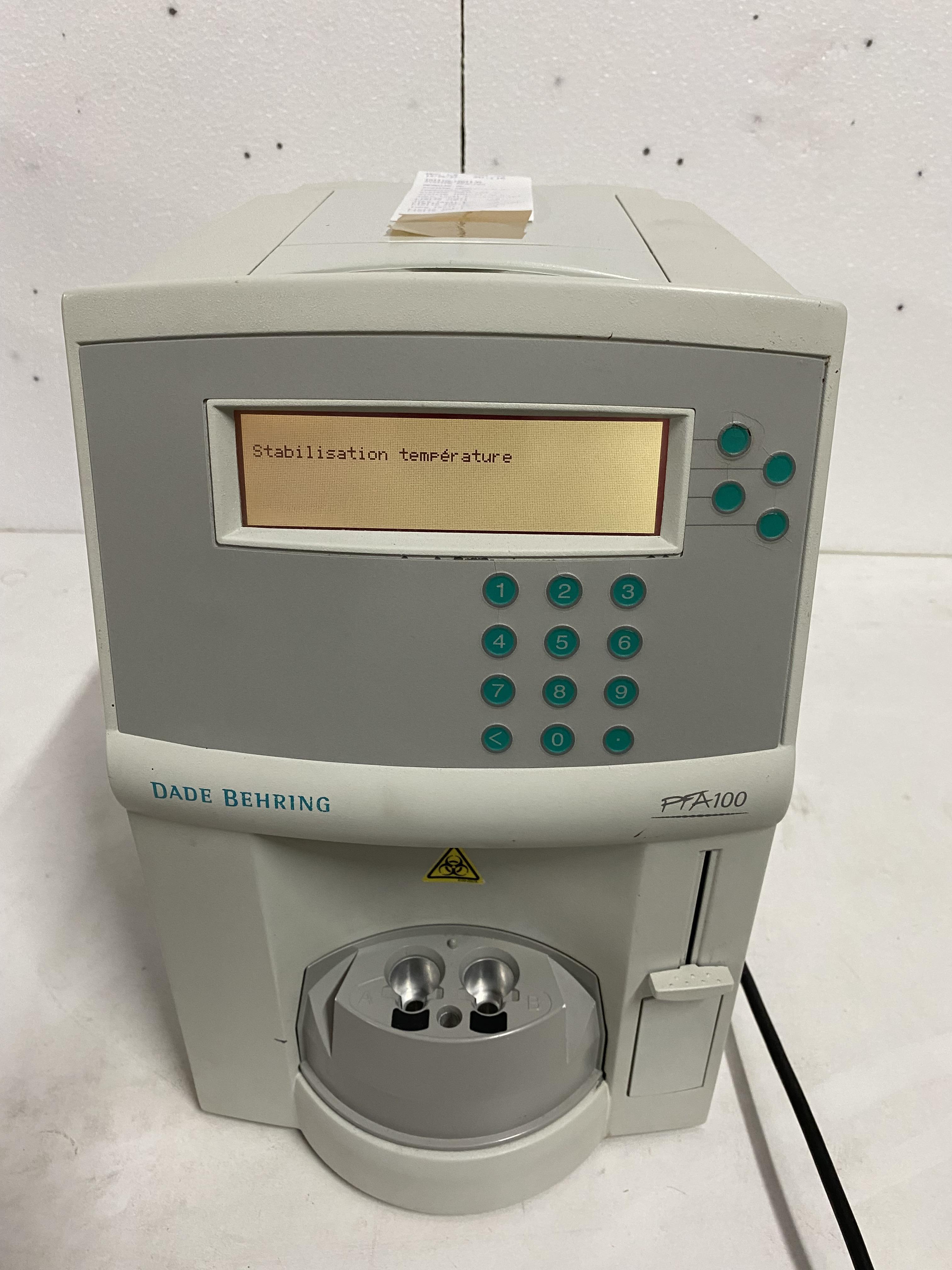 Sell Hematology Analyzer DADE PFA-100 (Belgium) | Bimedis